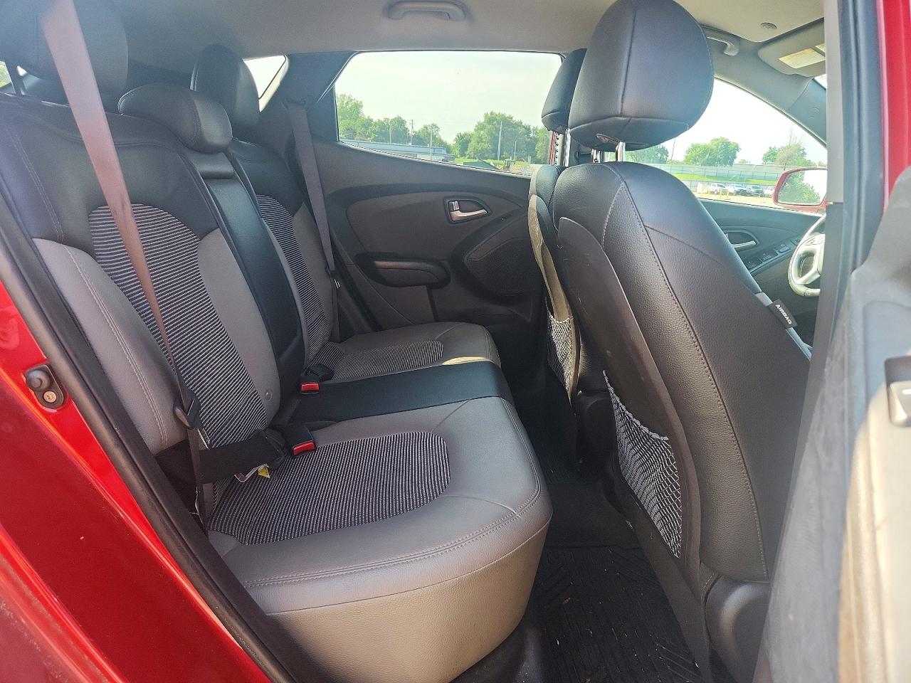 2012 Hyundai Tucson Gls Red vin: KM8JU3AC0CU524888