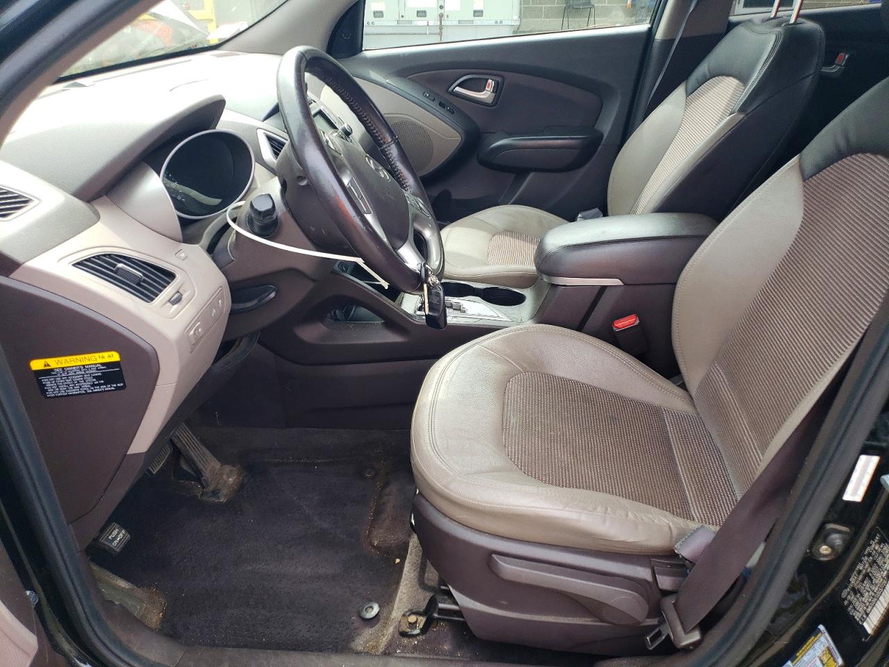 2013 Hyundai Tucson Gls Black vin: KM8JU3AC7DU577267