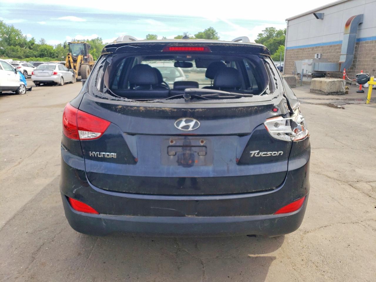 2013 Hyundai Tucson Gls Black vin: KM8JU3AC7DU577267