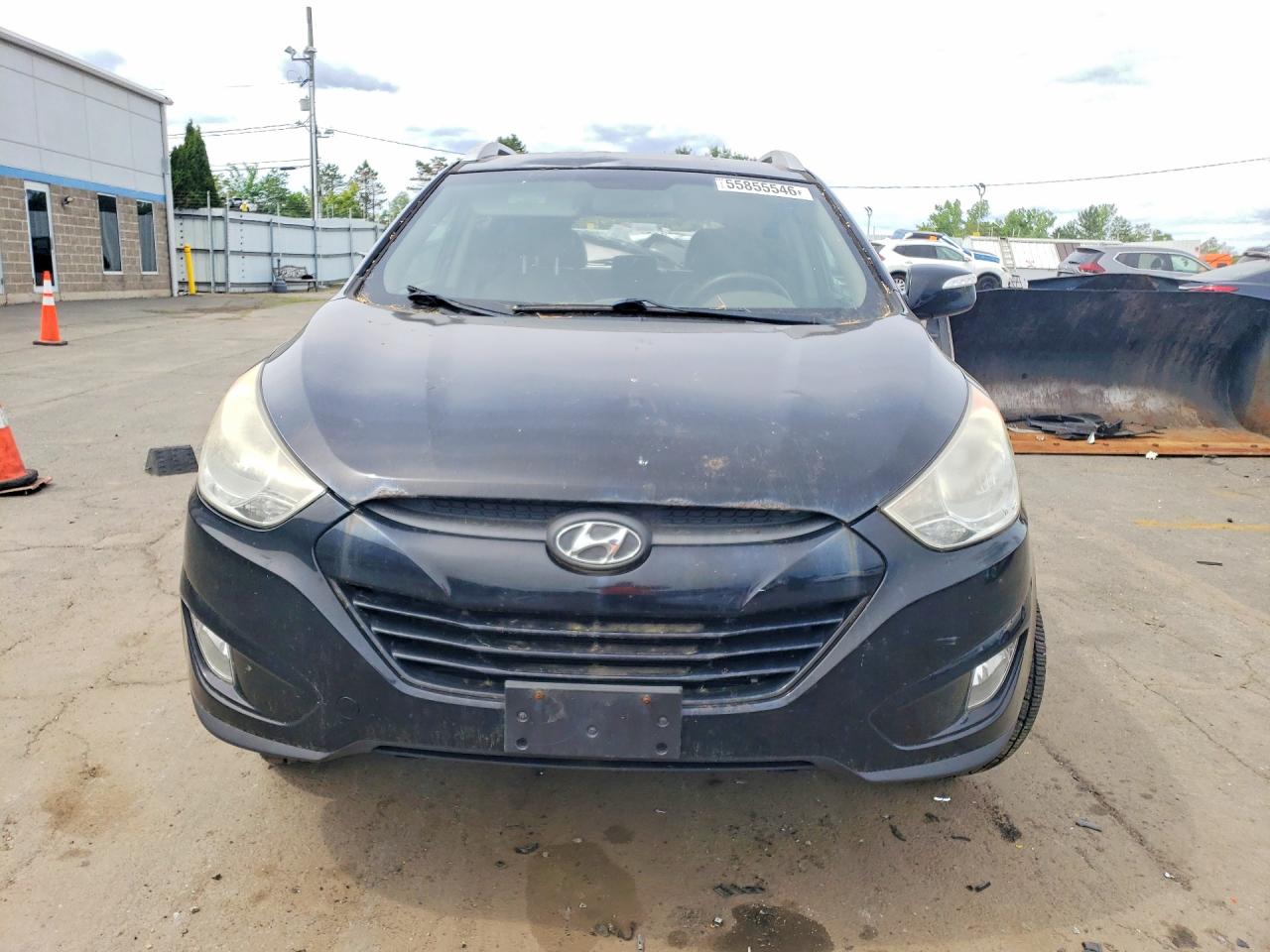2013 Hyundai Tucson Gls Black vin: KM8JU3AC7DU577267