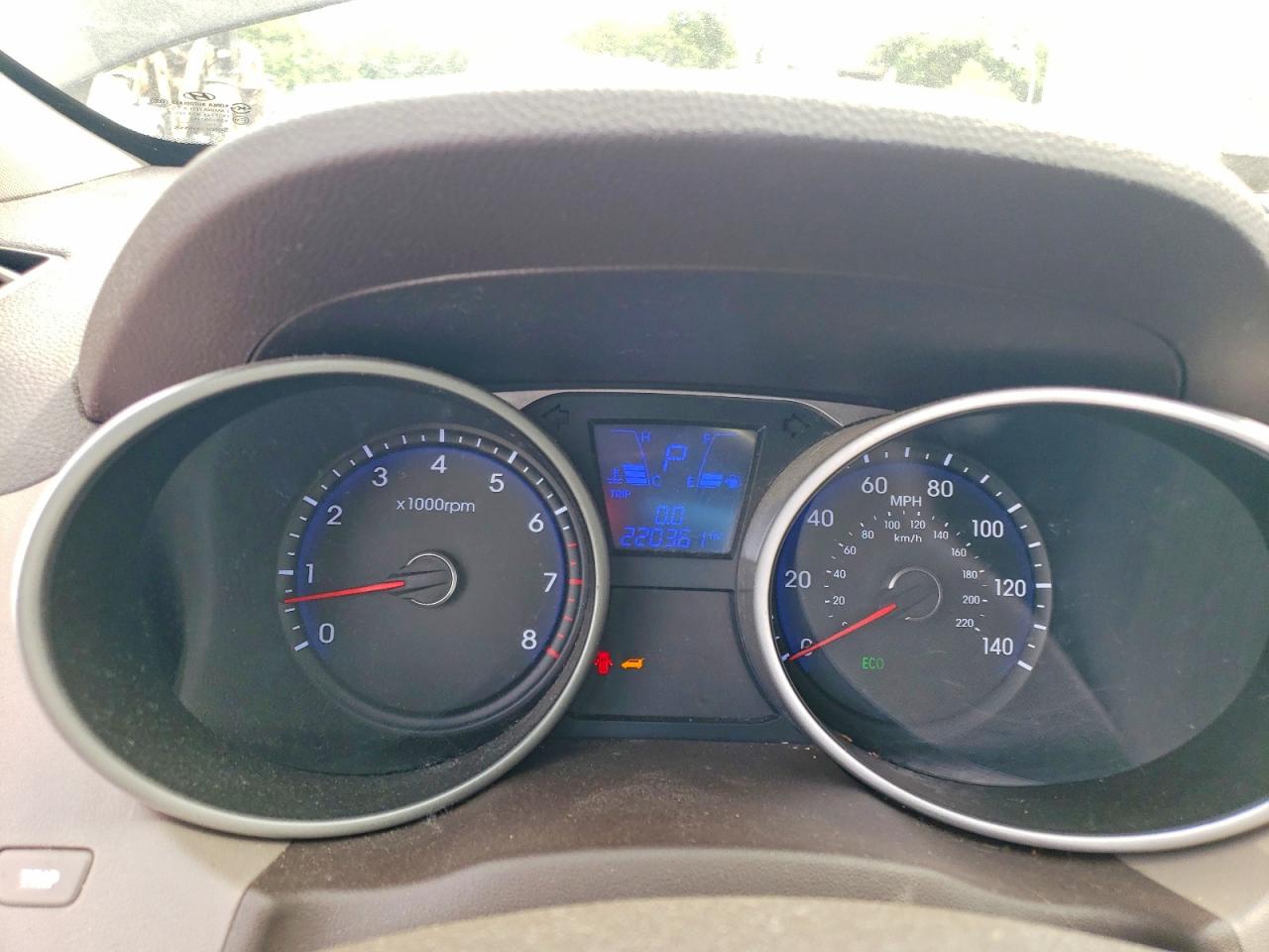 2013 Hyundai Tucson Gls Black vin: KM8JU3AC7DU577267