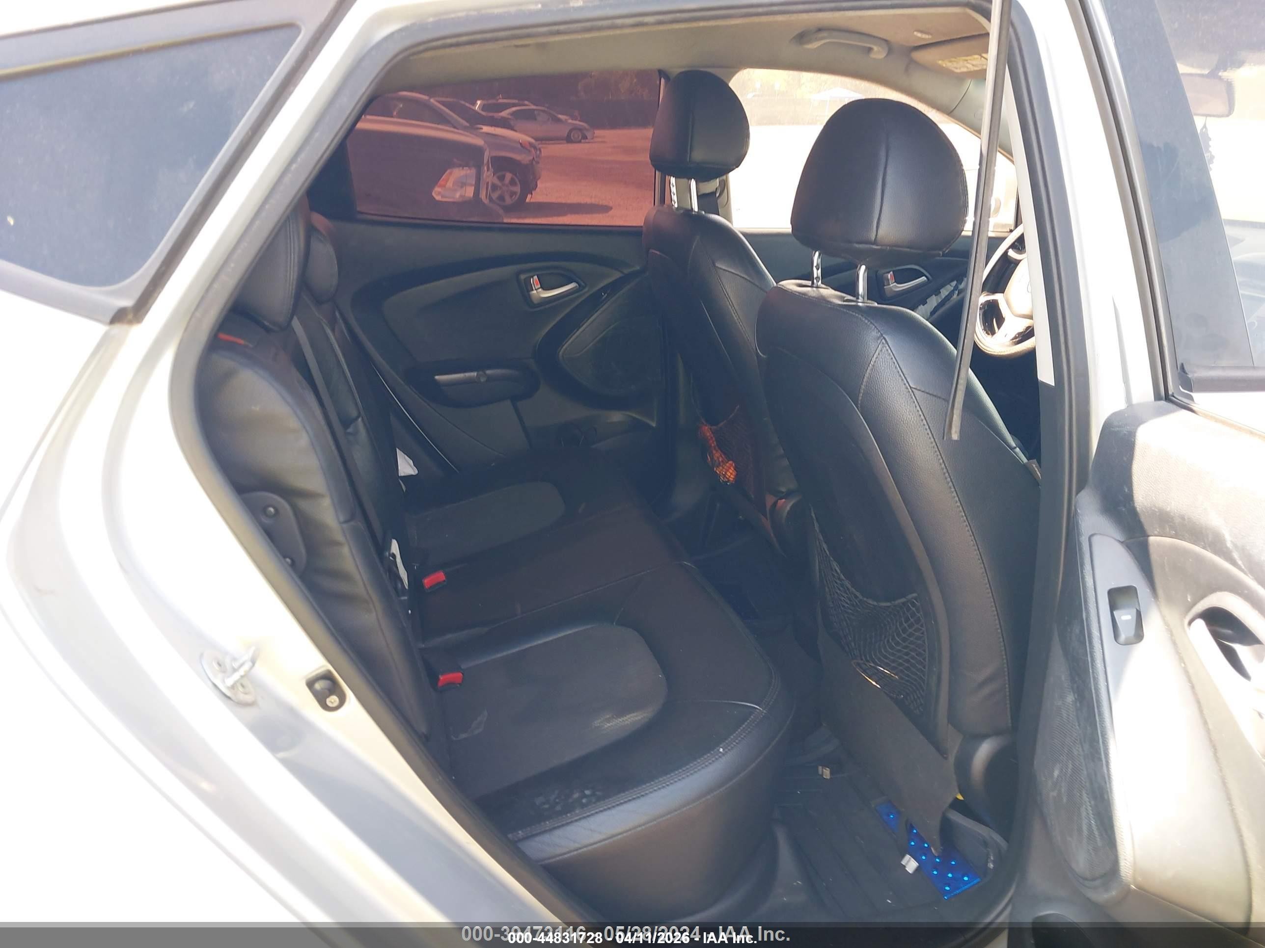 2013 Hyundai Tucson Gls Silver vin: KM8JU3AC0DU662061