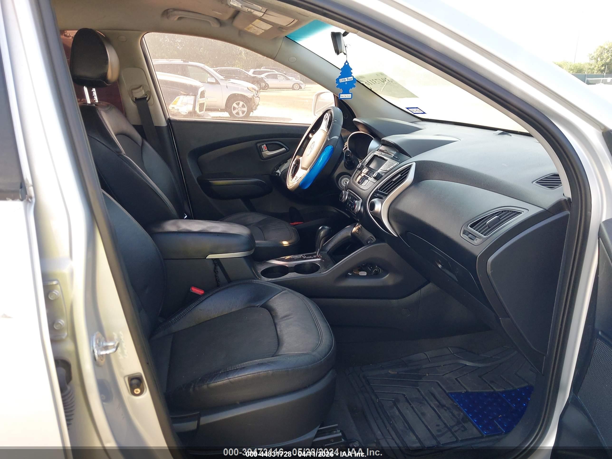 2013 Hyundai Tucson Gls Silver vin: KM8JU3AC0DU662061