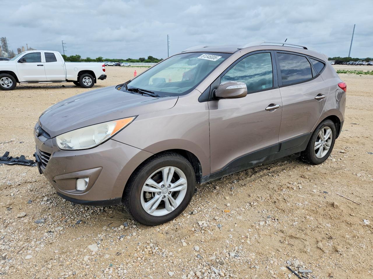 2013 Hyundai Tucson Gls Gold vin: KM8JU3AC0DU678177