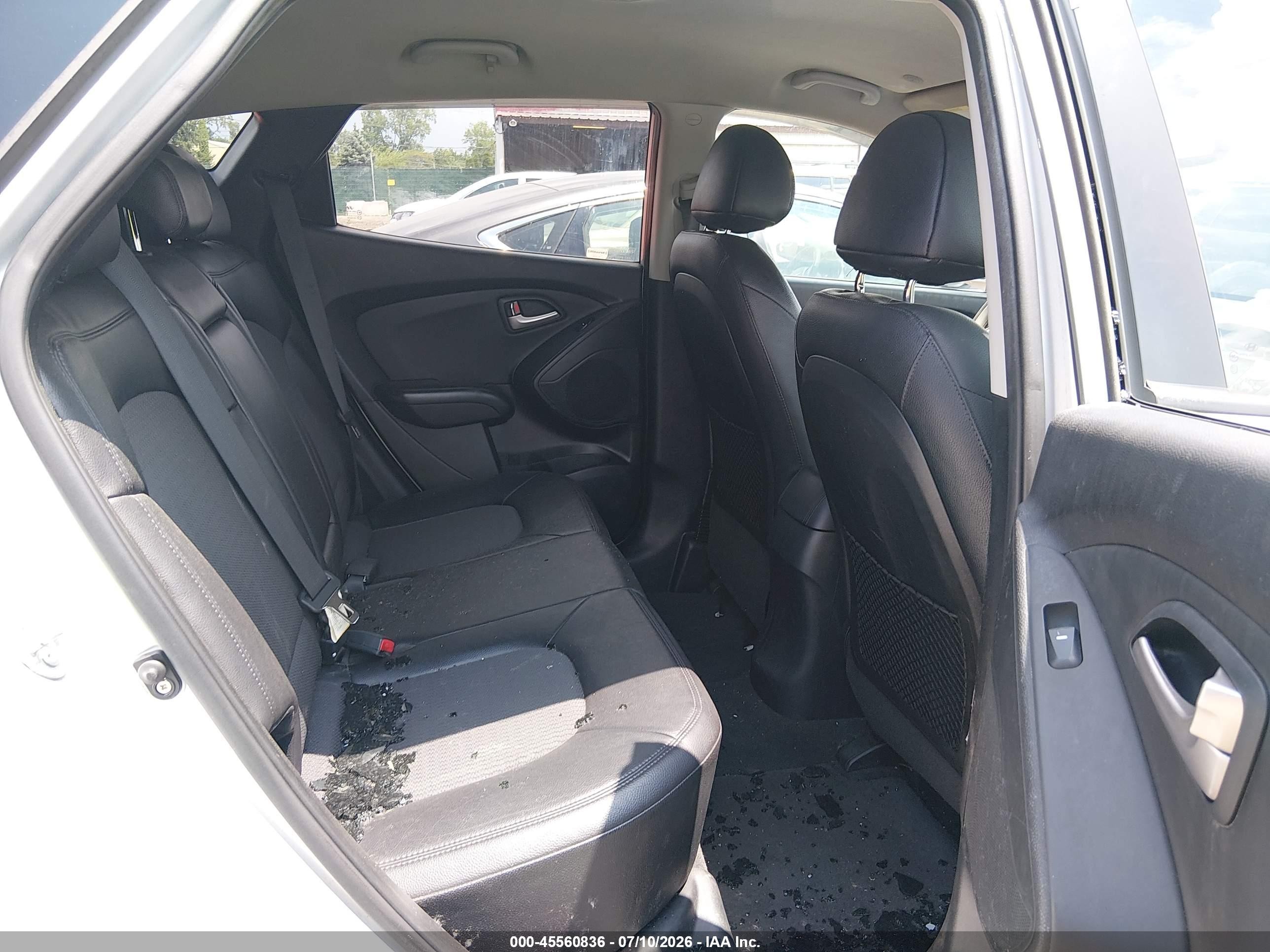 2013 Hyundai Tucson Gls Silver vin: KM8JU3AC0DU681337