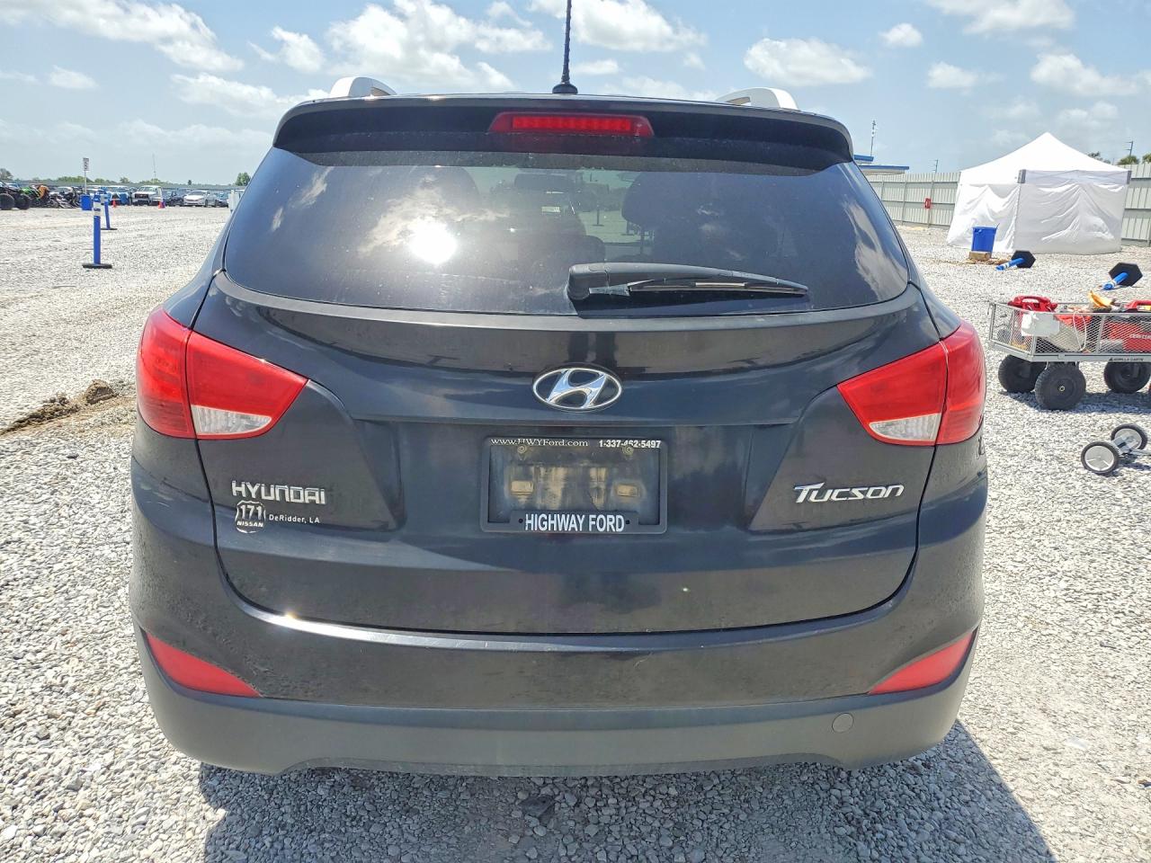 2013 Hyundai Tucson Gls Black vin: KM8JU3AC0DU722159