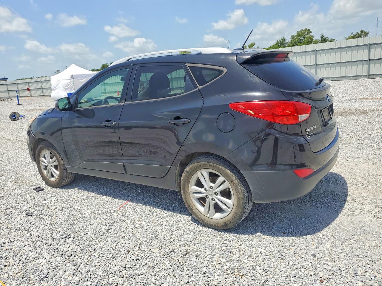 2013 Hyundai Tucson Gls Black vin: KM8JU3AC0DU722159