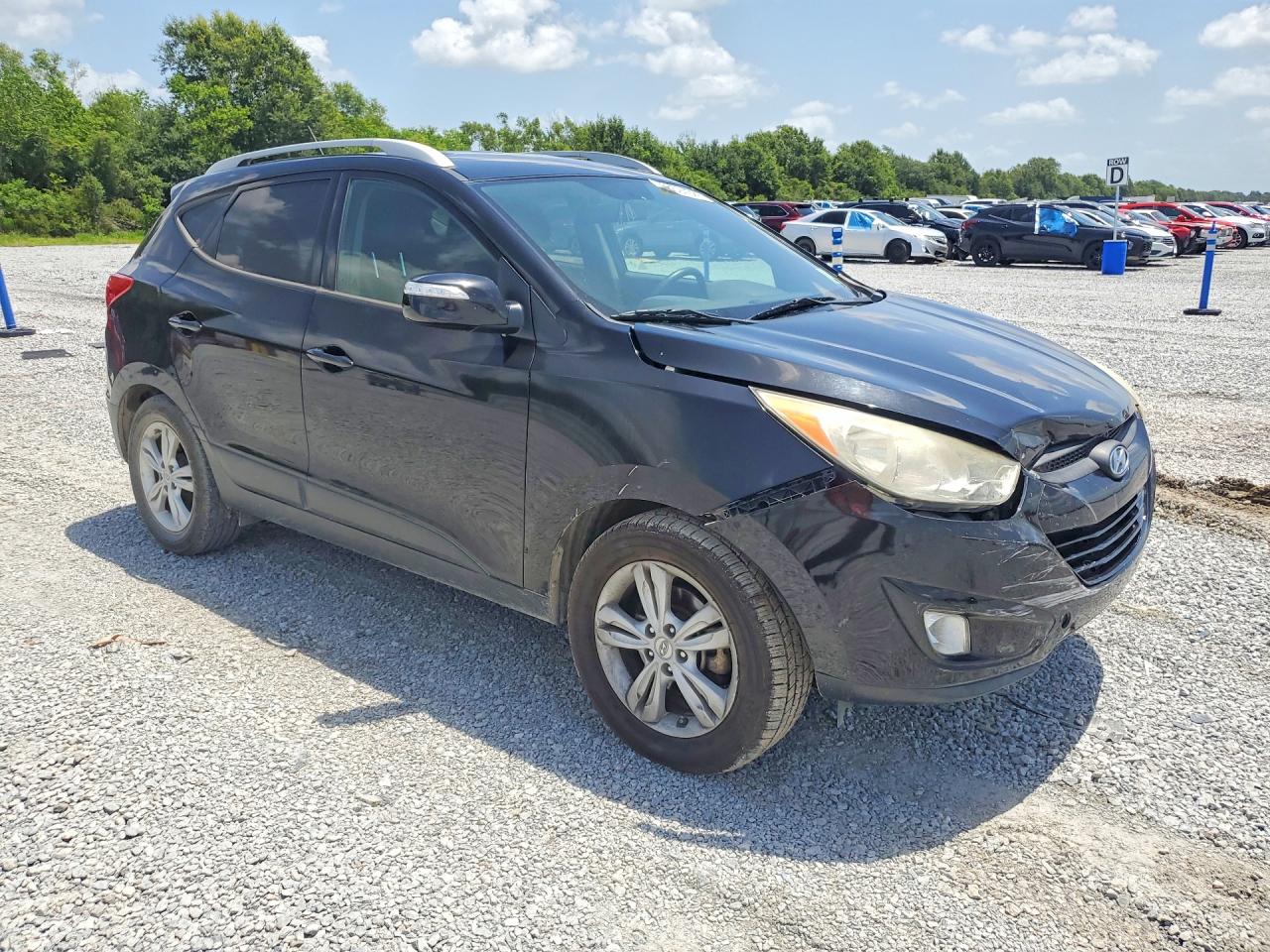 2013 Hyundai Tucson Gls Black vin: KM8JU3AC0DU722159