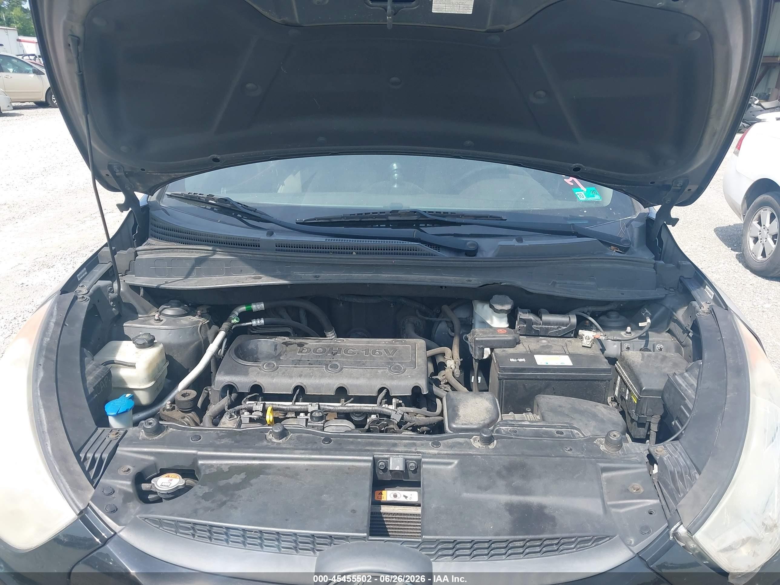 2013 Hyundai Tucson Gls Black vin: KM8JU3AC0DU729791