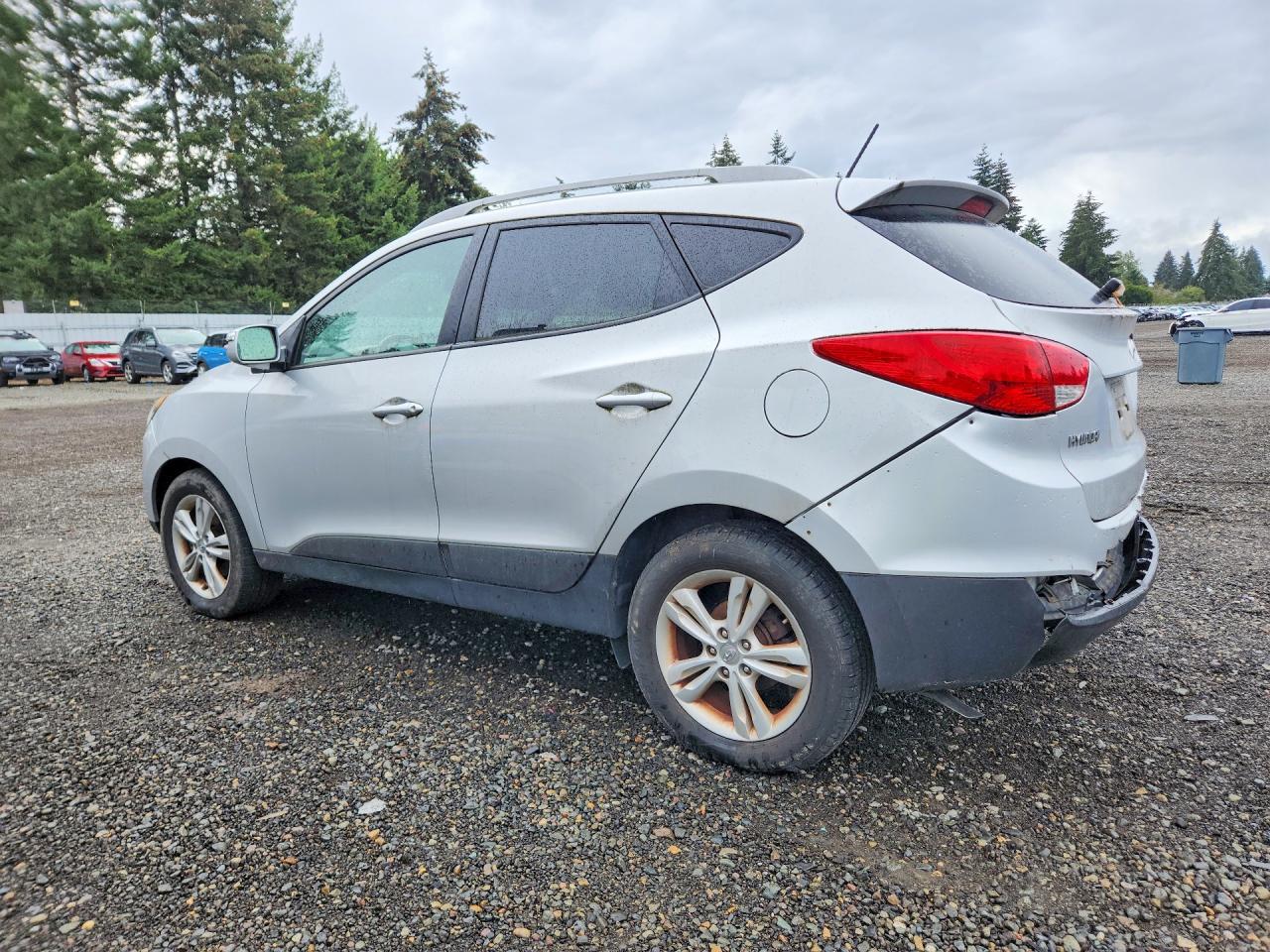 2013 Hyundai Tucson Gls Silver vin: KM8JU3AC0DU744520