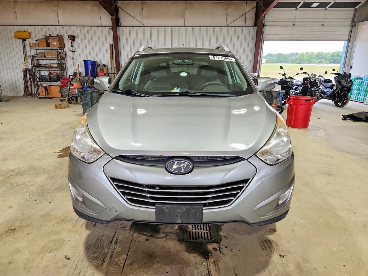 2013 Hyundai Tucson Gls Gray vin: KM8JU3AC0DU759566