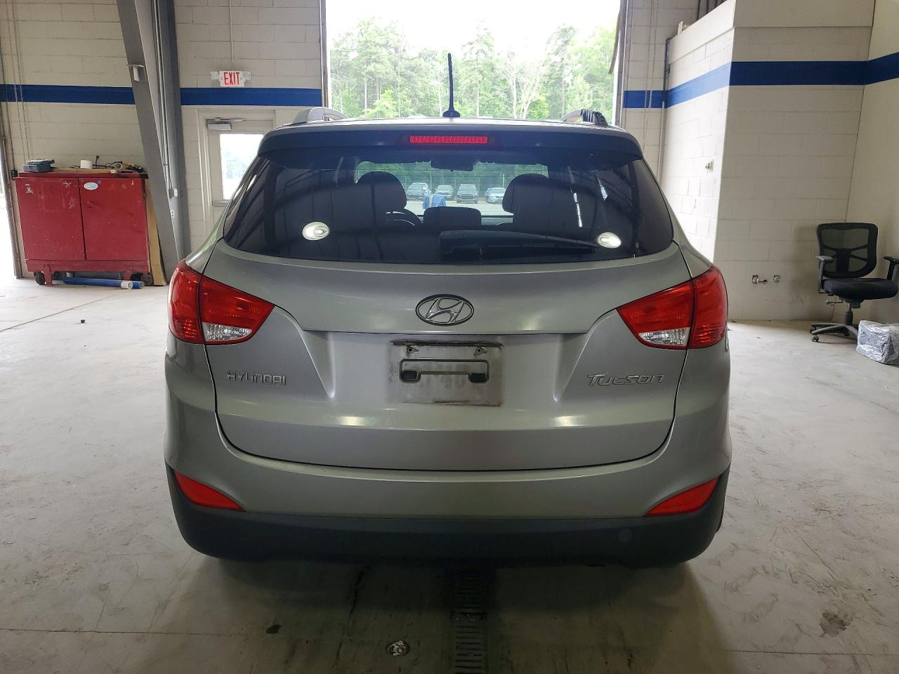 2013 Hyundai Tucson Gls Серебряный vin: KM8JU3AC0DU763603