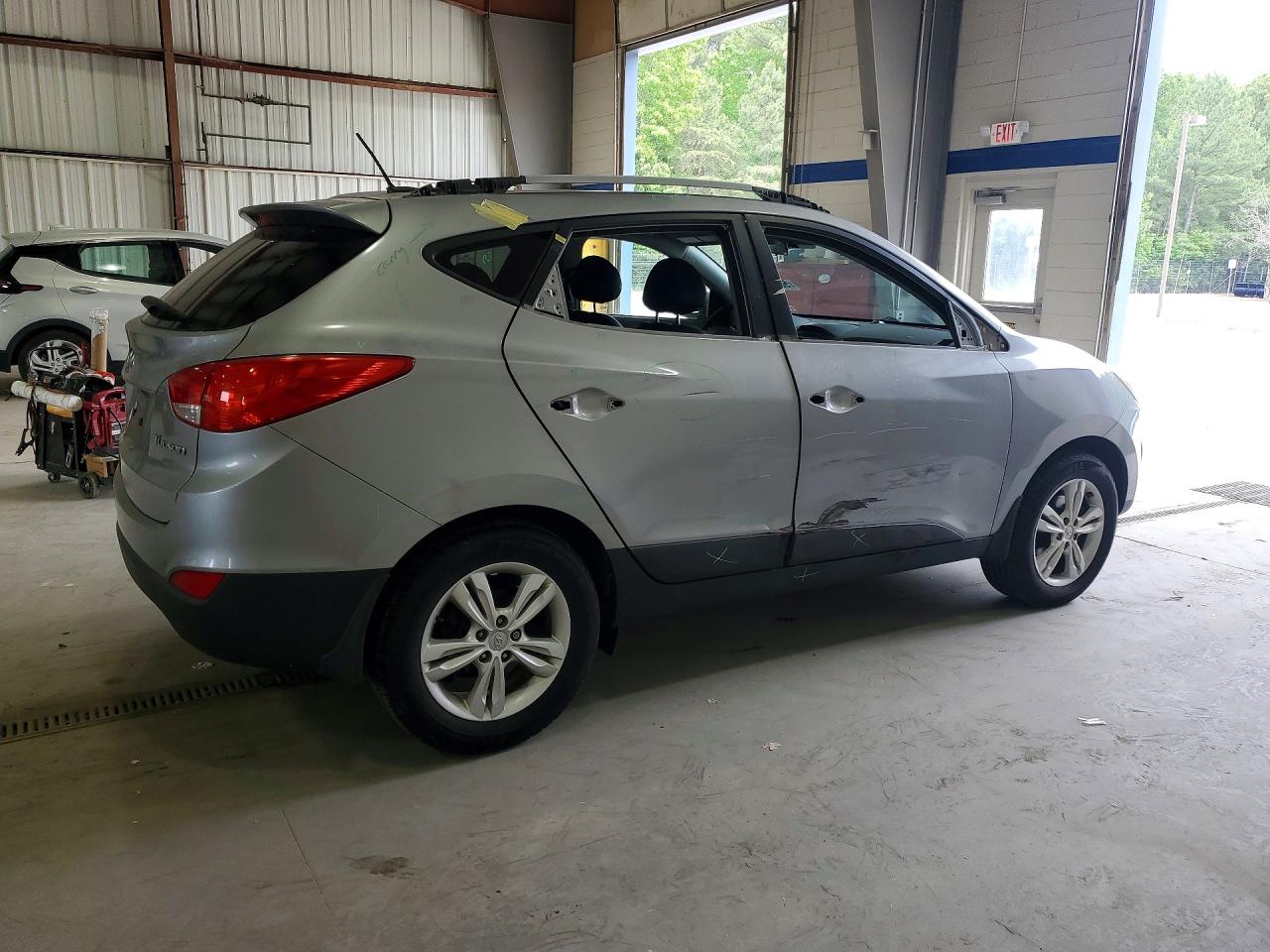 2013 Hyundai Tucson Gls Серебряный vin: KM8JU3AC0DU763603