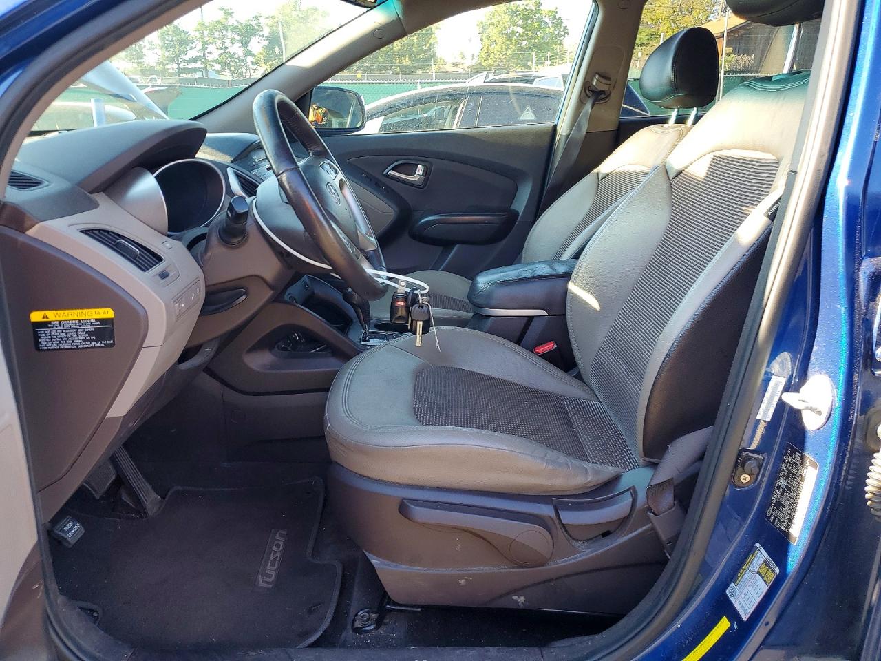 2013 Hyundai Tucson Gls Blue vin: KM8JU3AC0DU766565