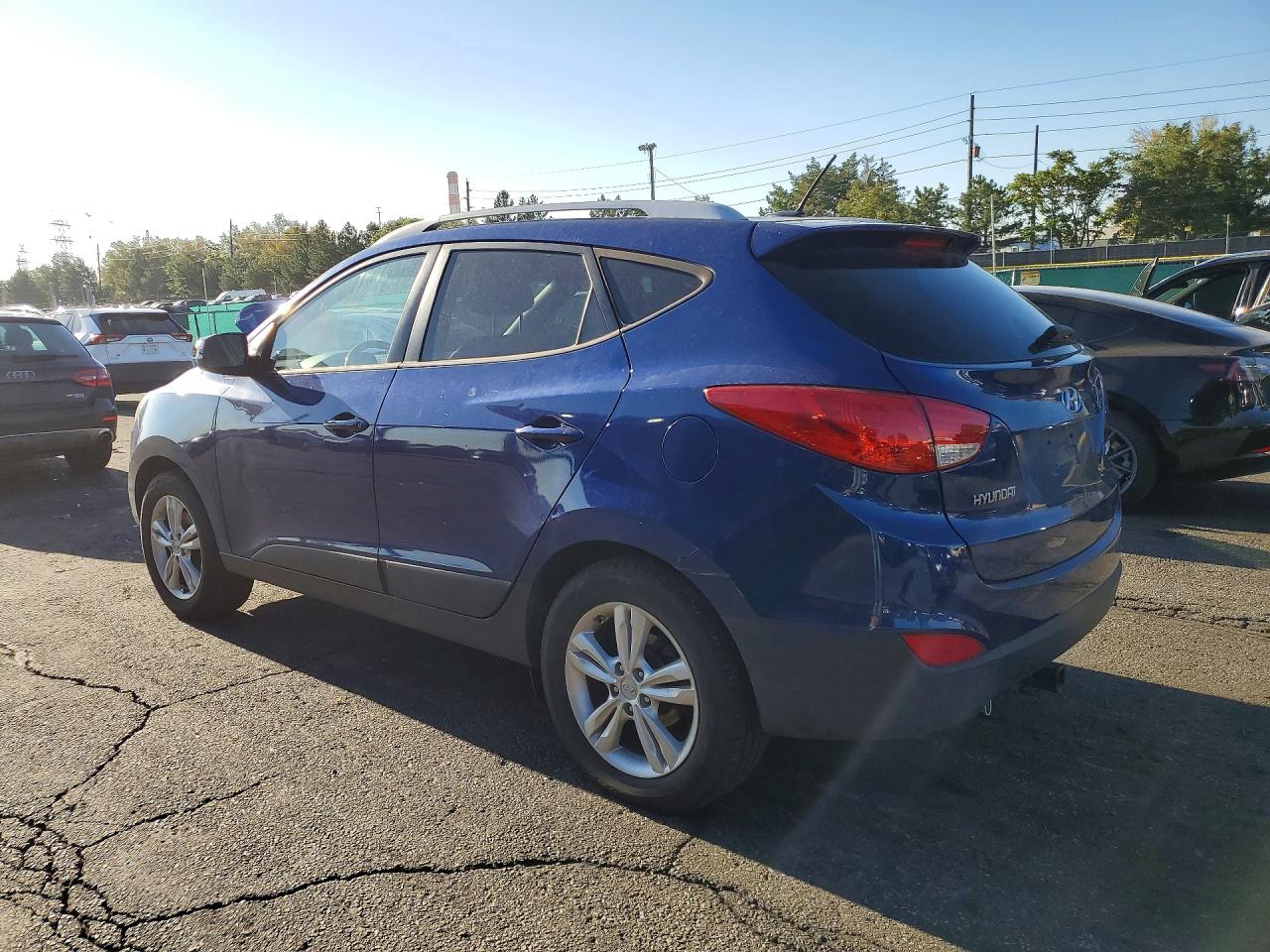 2013 Hyundai Tucson Gls Blue vin: KM8JU3AC0DU766565