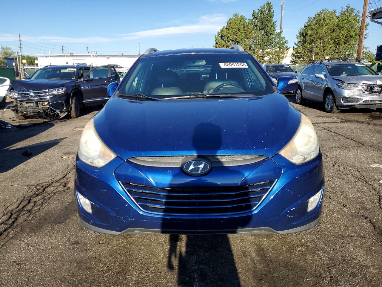 2013 Hyundai Tucson Gls Blue vin: KM8JU3AC0DU766565