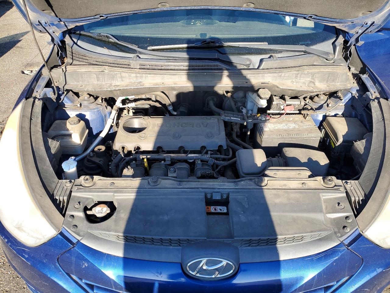 2013 Hyundai Tucson Gls Blue vin: KM8JU3AC0DU766565