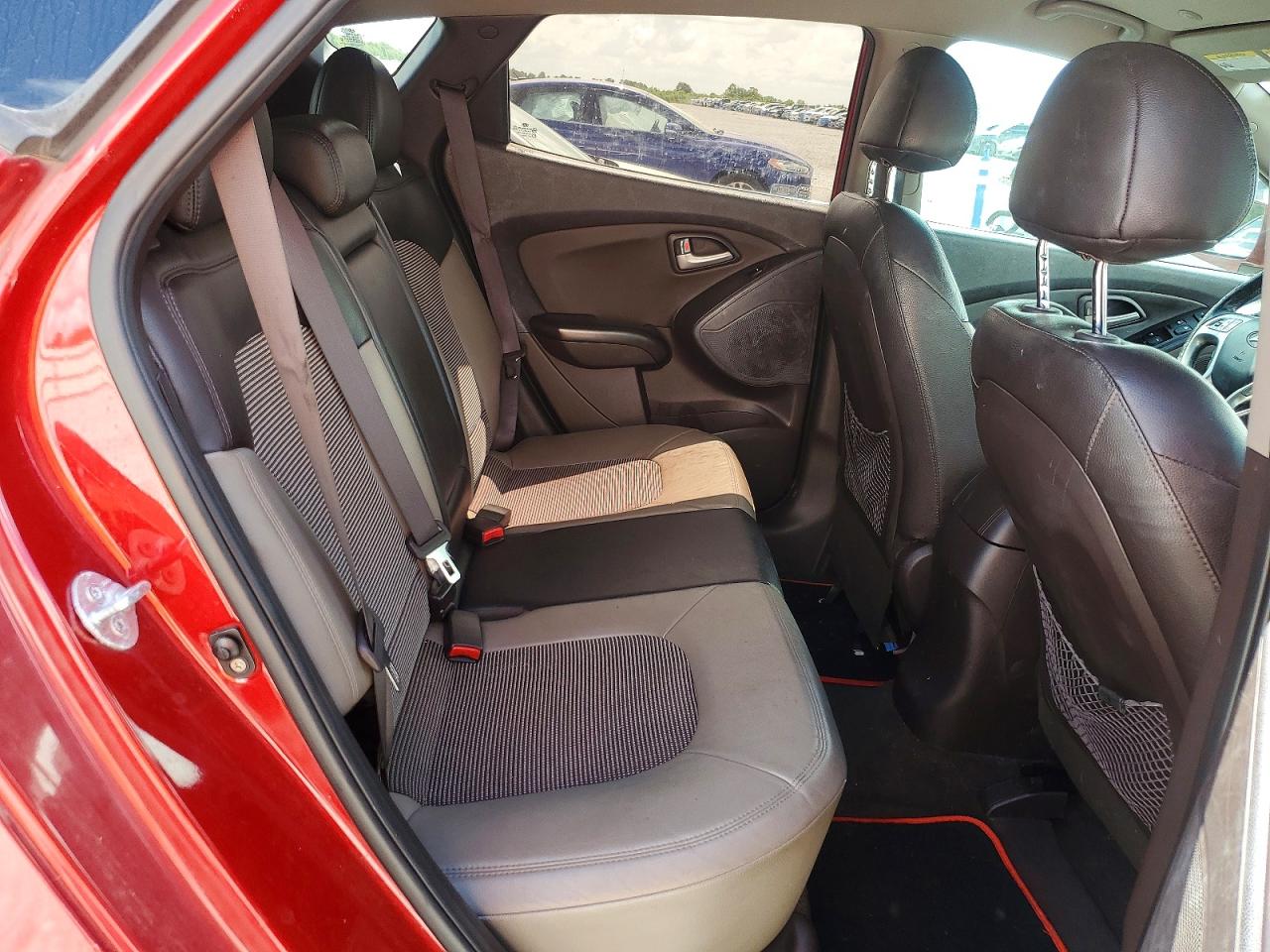 2013 Hyundai Tucson Gls Red vin: KM8JU3AC0DU774682