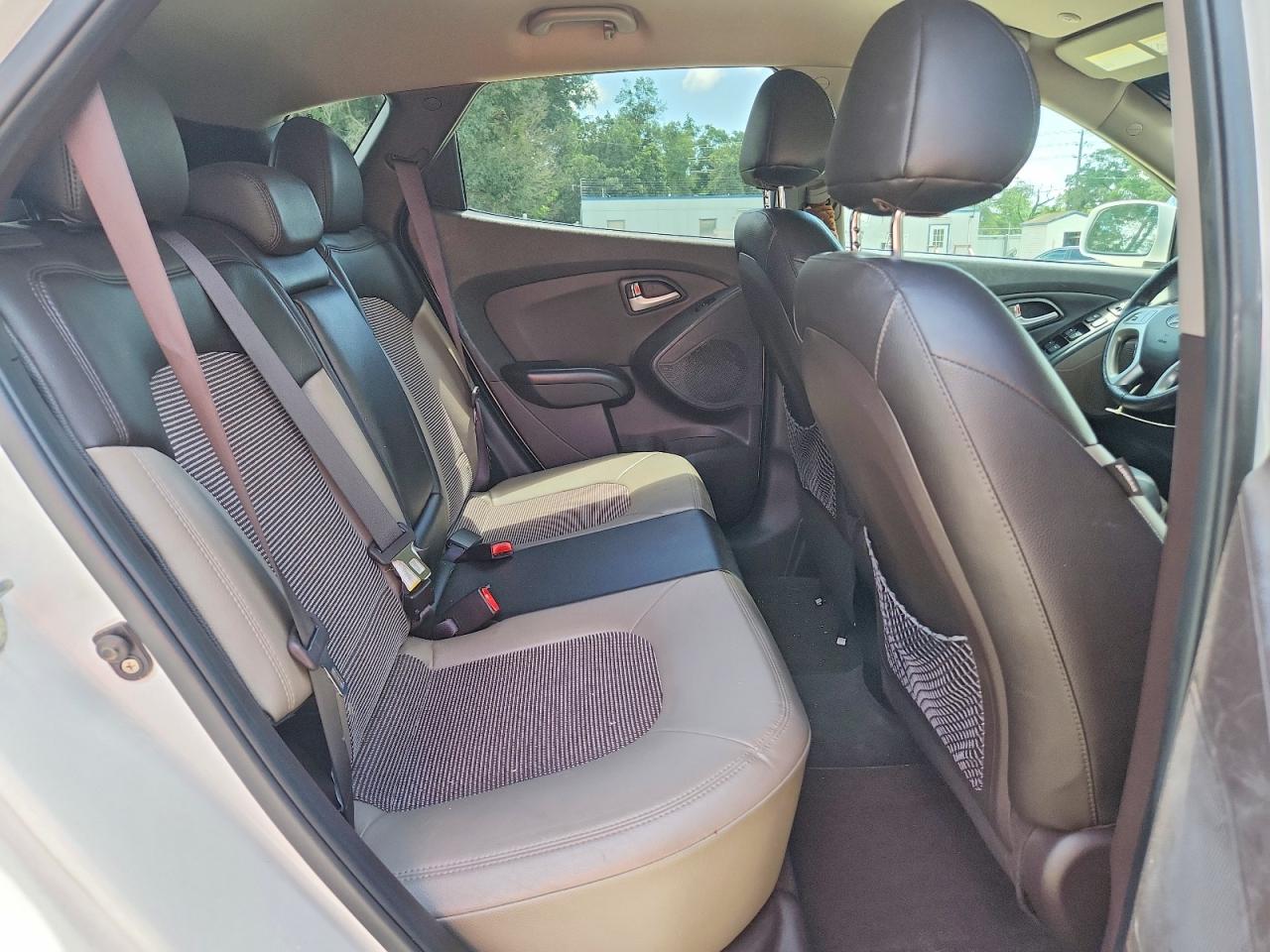 2013 Hyundai Tucson Gls White vin: KM8JU3AC0DU784354