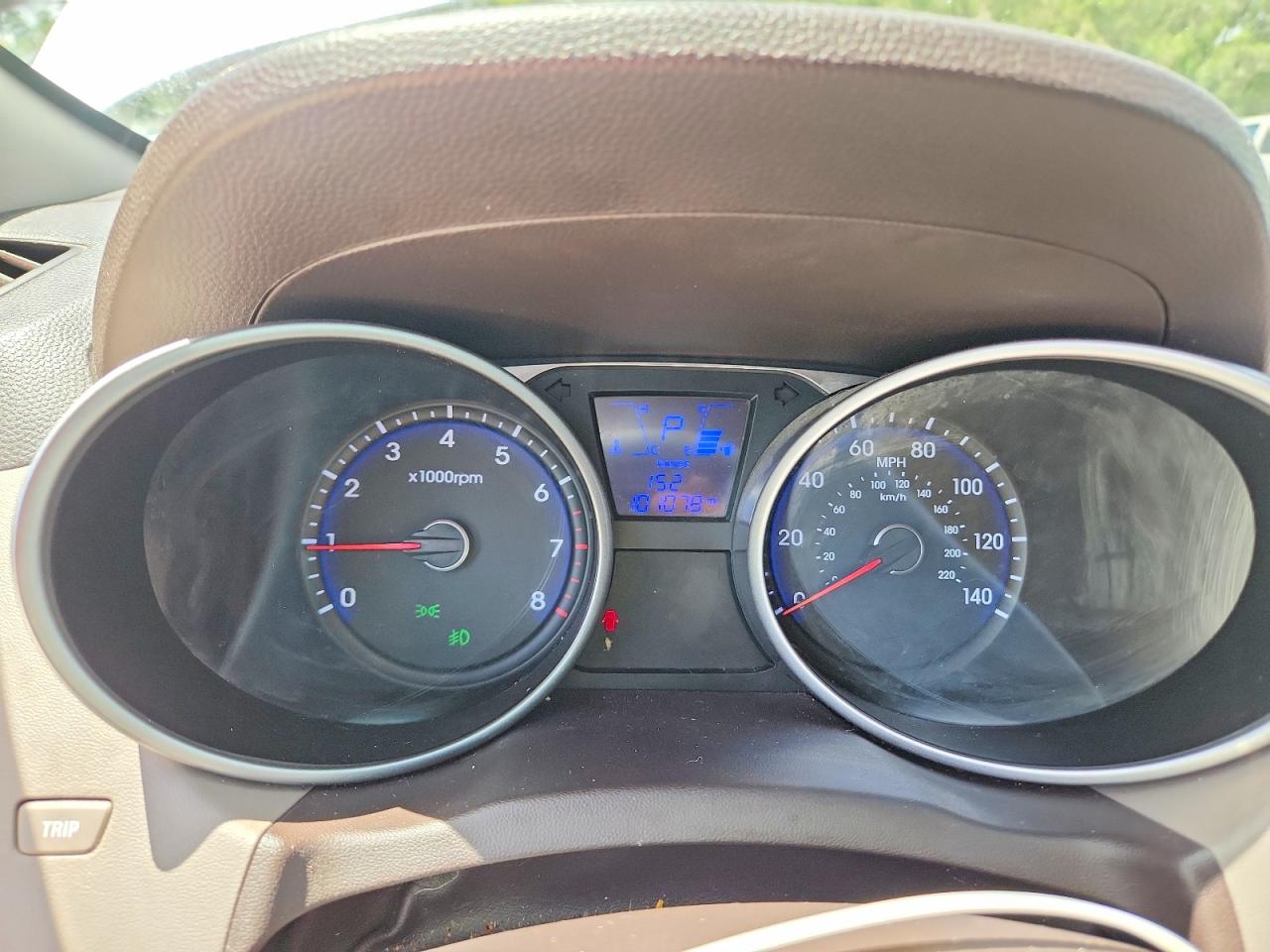 2013 Hyundai Tucson Gls White vin: KM8JU3AC0DU784354