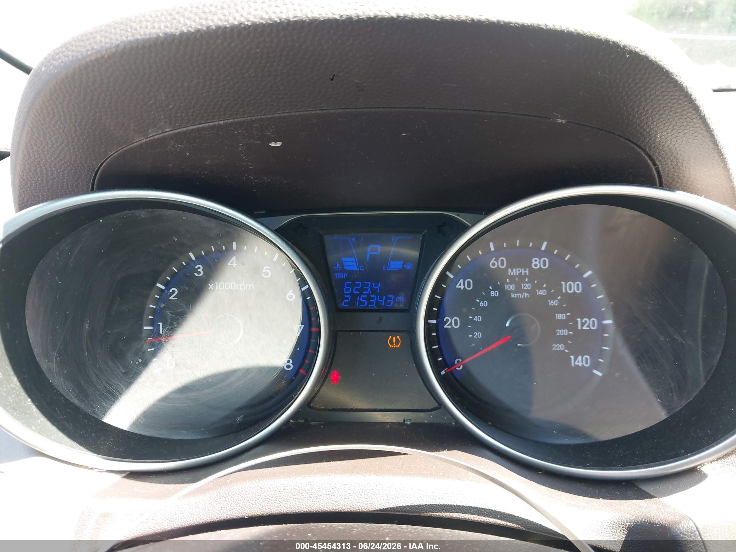 2010 Hyundai Tucson Limited Dark Blue vin: KM8JU3AC1AU036417