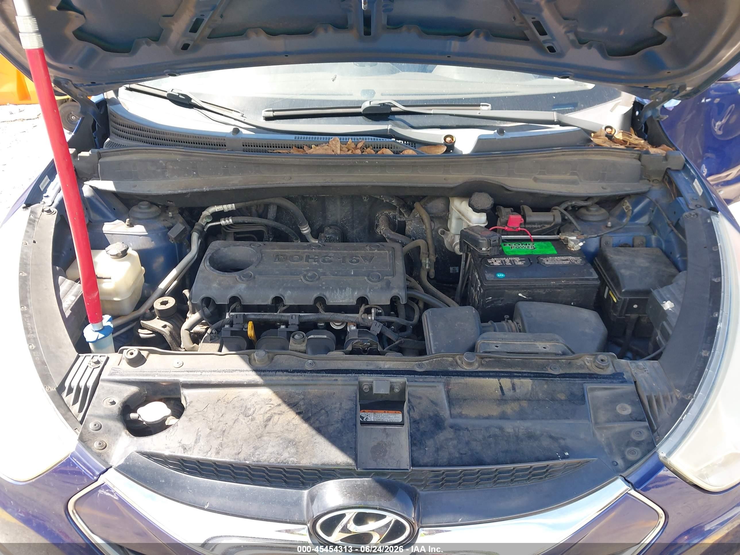 2010 Hyundai Tucson Limited Dark Blue vin: KM8JU3AC1AU036417