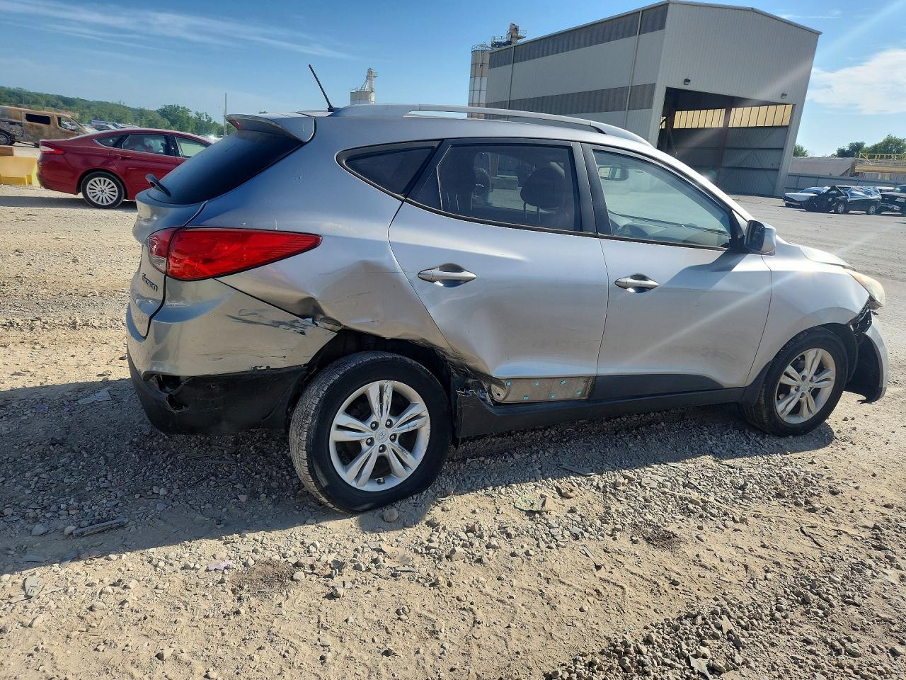 2011 Hyundai Tucson Gls Silver vin: KM8JU3AC1BU128807