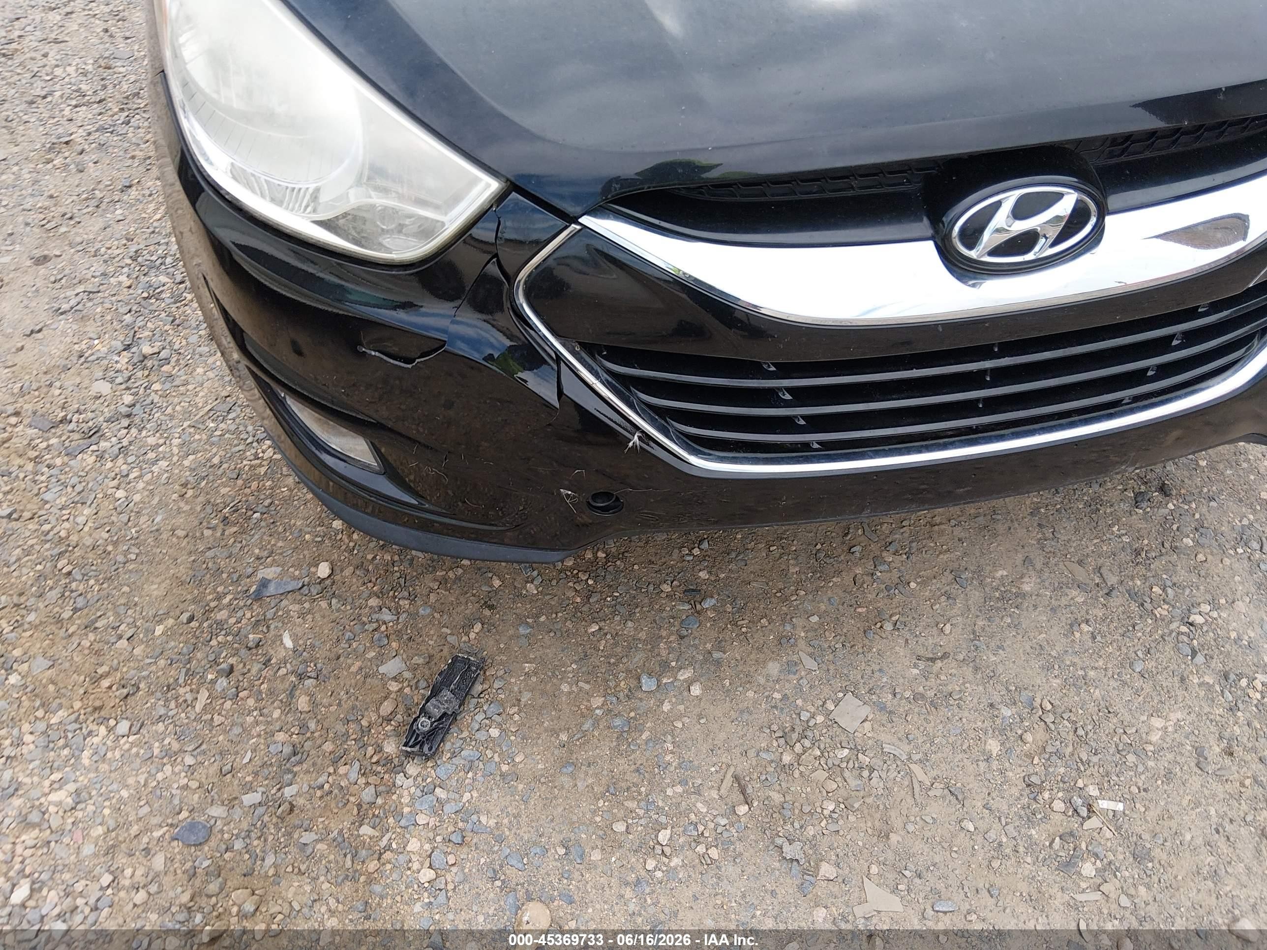 2011 Hyundai Tucson Limited Black vin: KM8JU3AC1BU142500