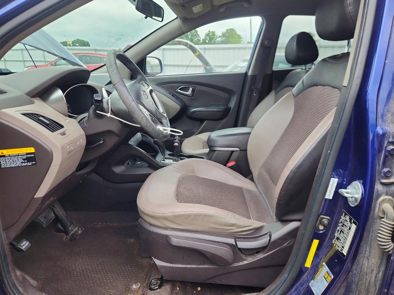 2011 Hyundai Tucson Gls Blue vin: KM8JU3AC1BU151326