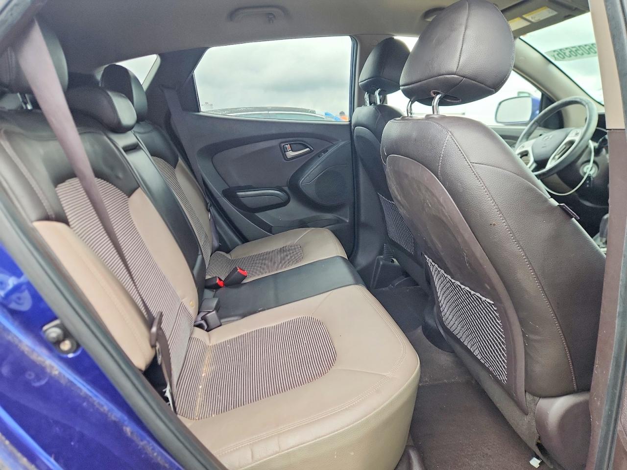 2011 Hyundai Tucson Gls Blue vin: KM8JU3AC1BU151326