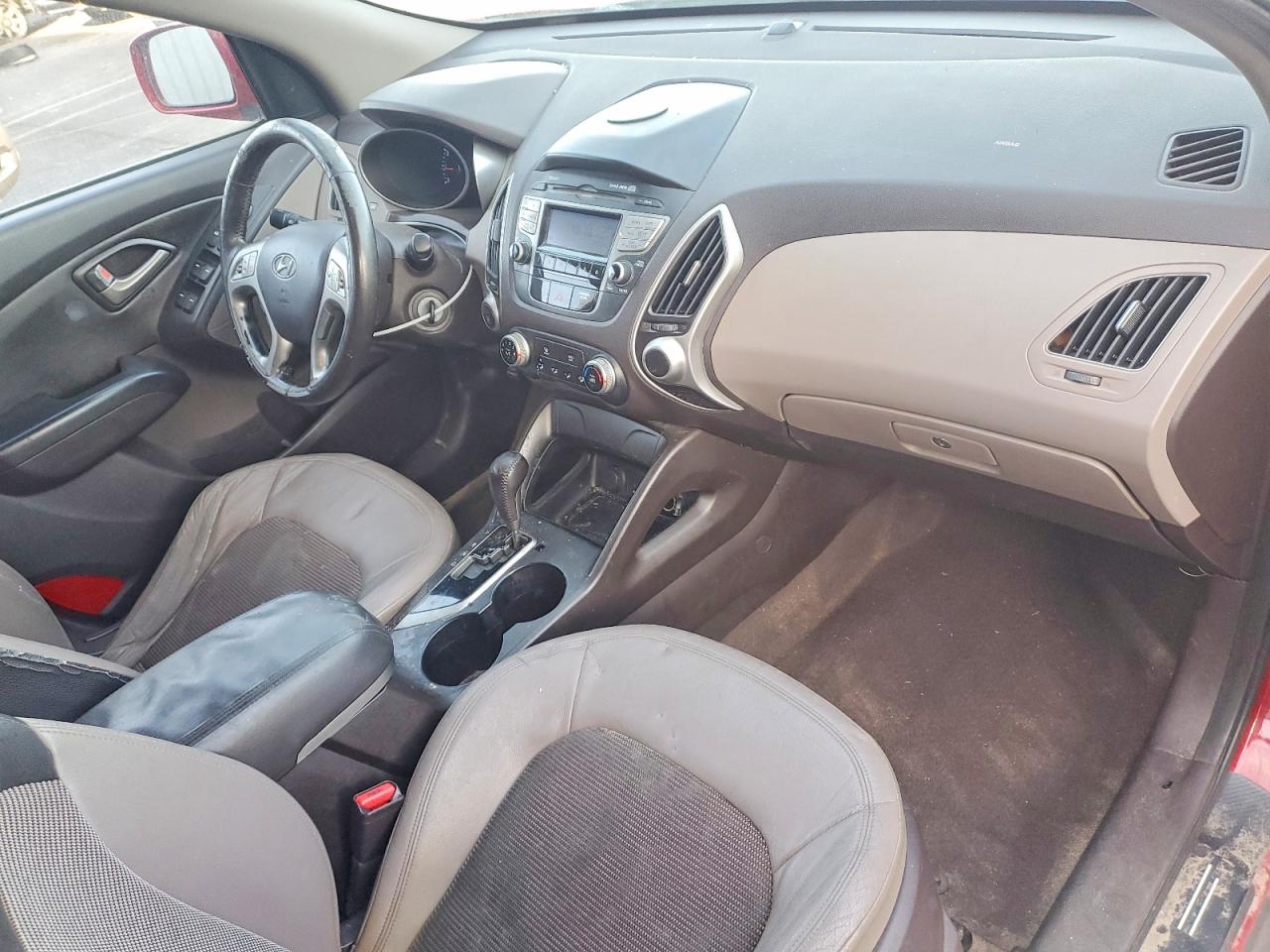2011 Hyundai Tucson Gls Burgundy vin: KM8JU3AC1BU174217