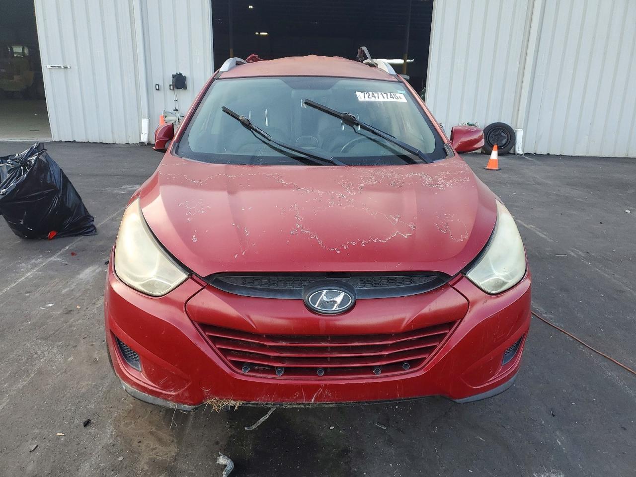 2011 Hyundai Tucson Gls Burgundy vin: KM8JU3AC1BU174217