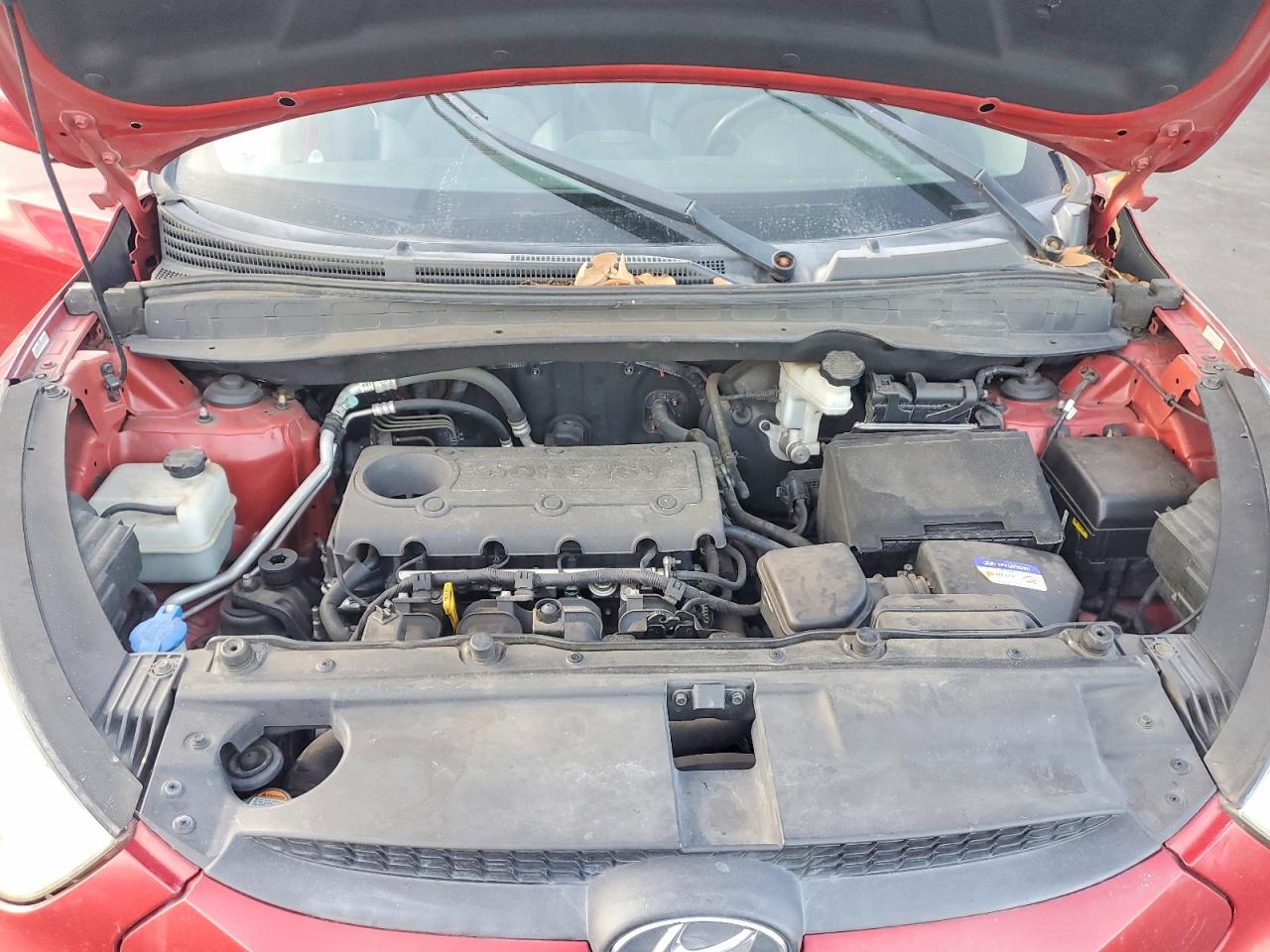 2011 Hyundai Tucson Gls Burgundy vin: KM8JU3AC1BU174217