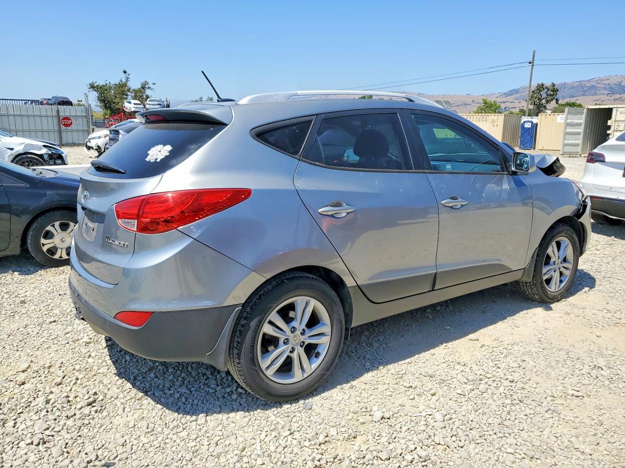 2011 Hyundai Tucson Gls Silver vin: KM8JU3AC1BU239454