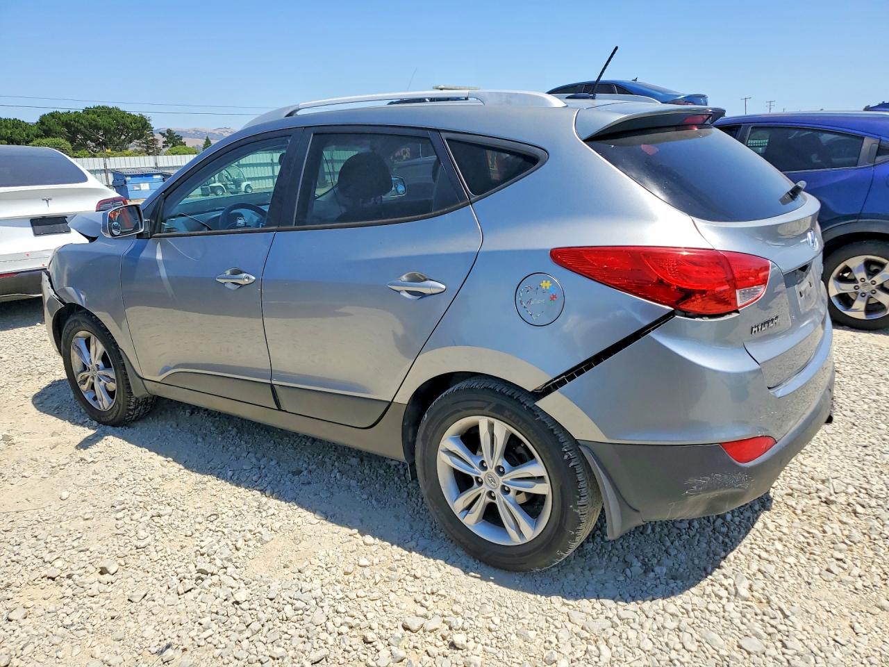 2011 Hyundai Tucson Gls Silver vin: KM8JU3AC1BU239454