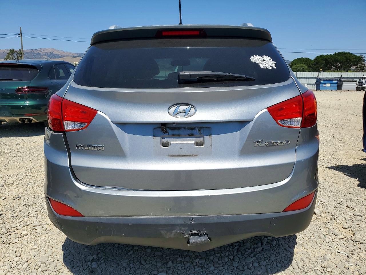 2011 Hyundai Tucson Gls Silver vin: KM8JU3AC1BU239454