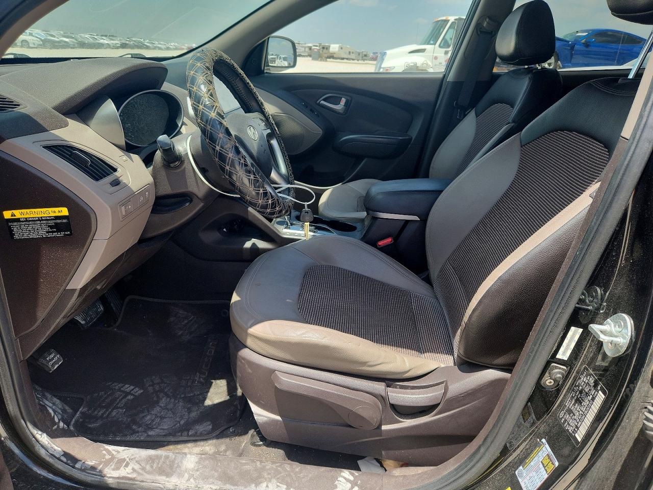 2011 Hyundai Tucson Gls Black vin: KM8JU3AC1BU301810