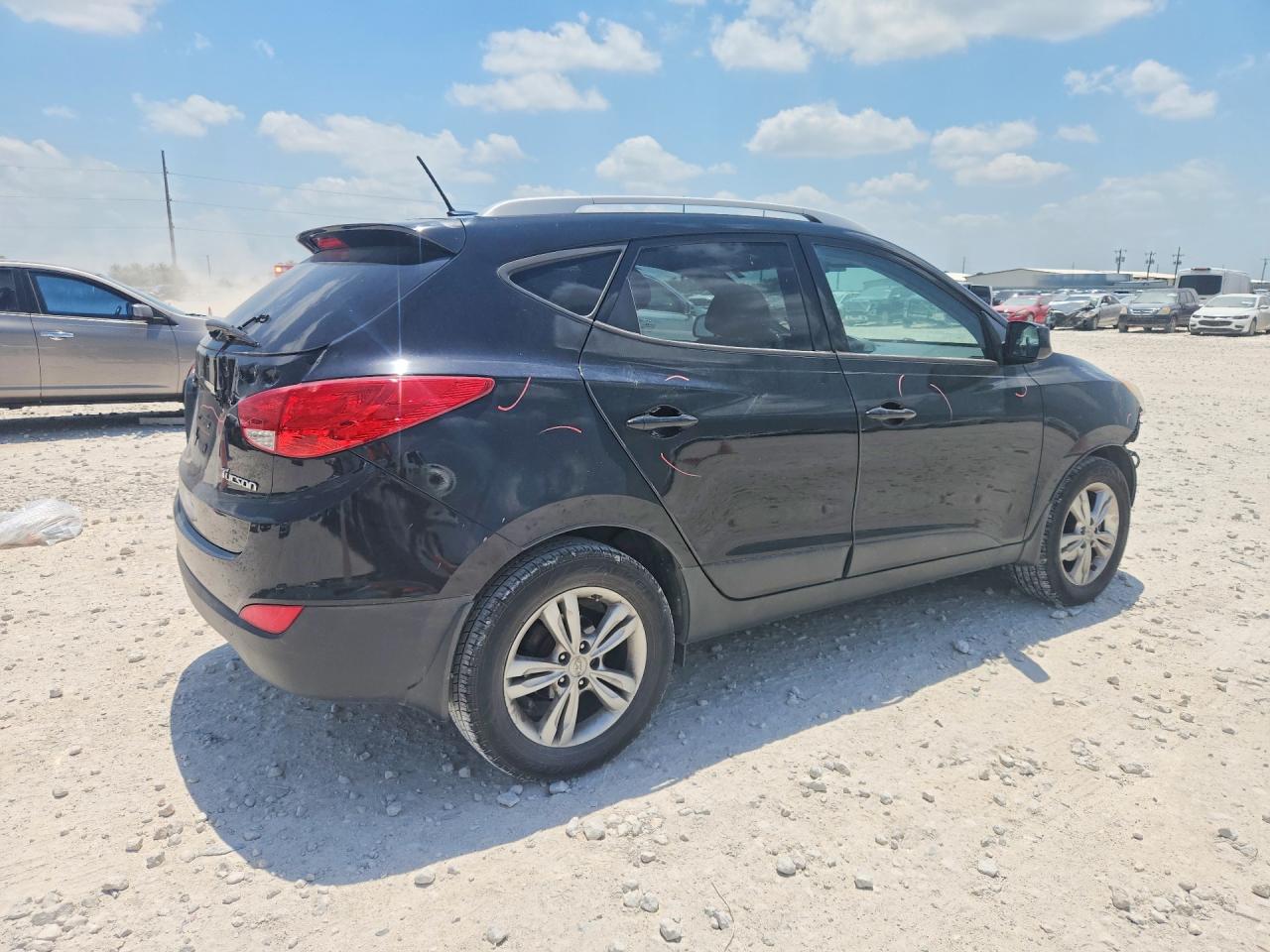 2011 Hyundai Tucson Gls Black vin: KM8JU3AC1BU301810