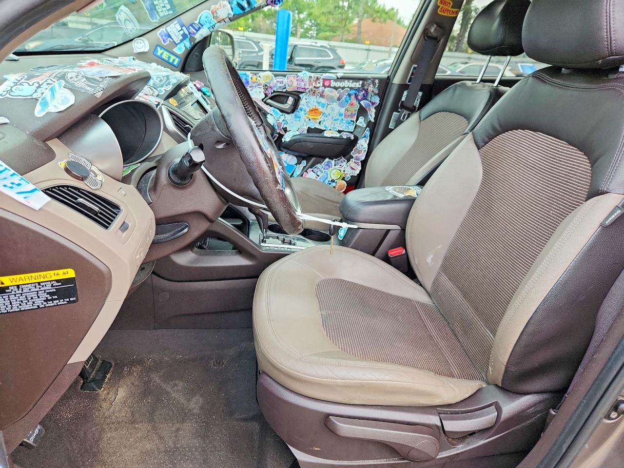 2012 Hyundai Tucson Gls Tan vin: KM8JU3AC1CU402850