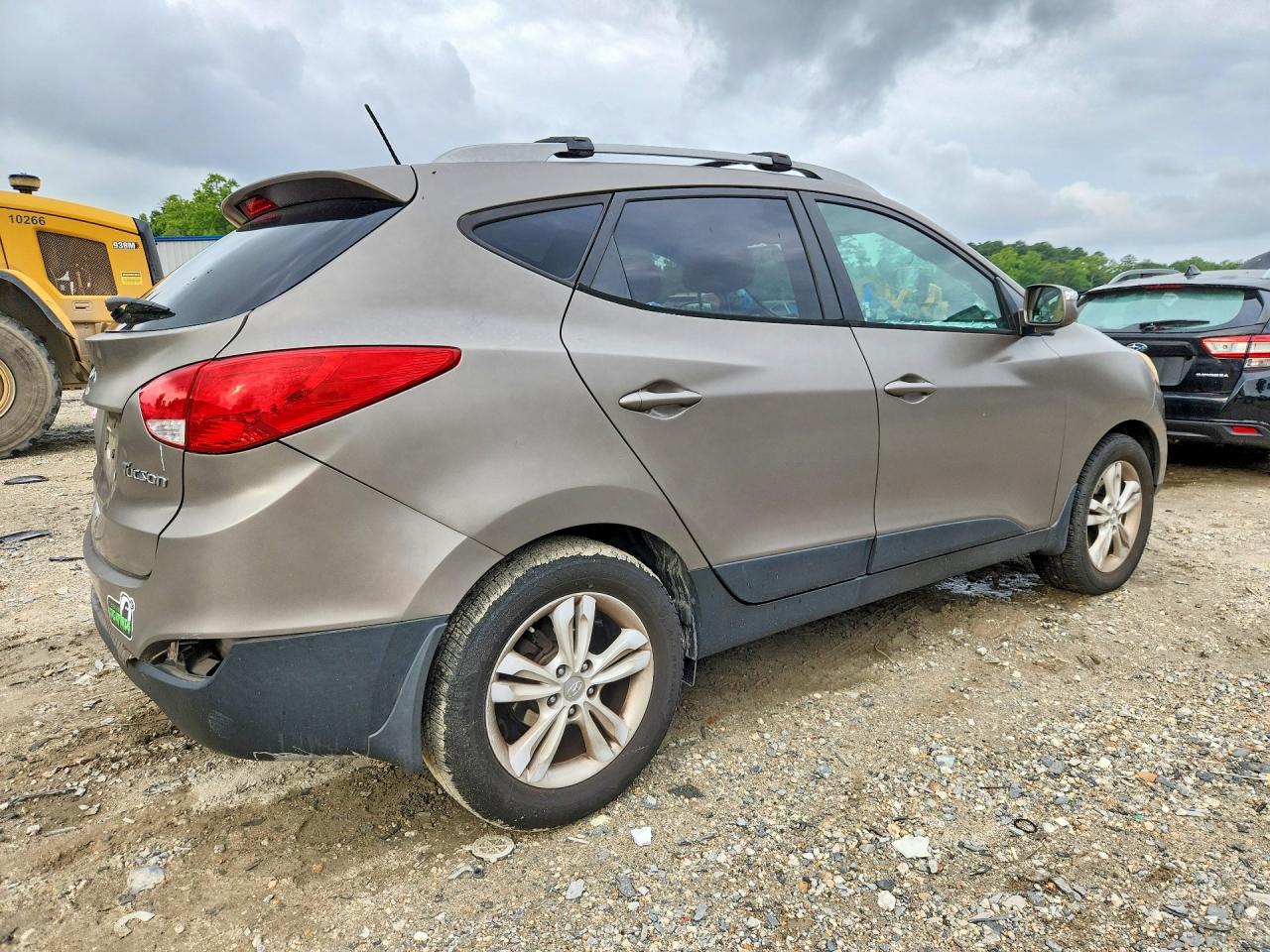 2012 Hyundai Tucson Gls Tan vin: KM8JU3AC1CU402850