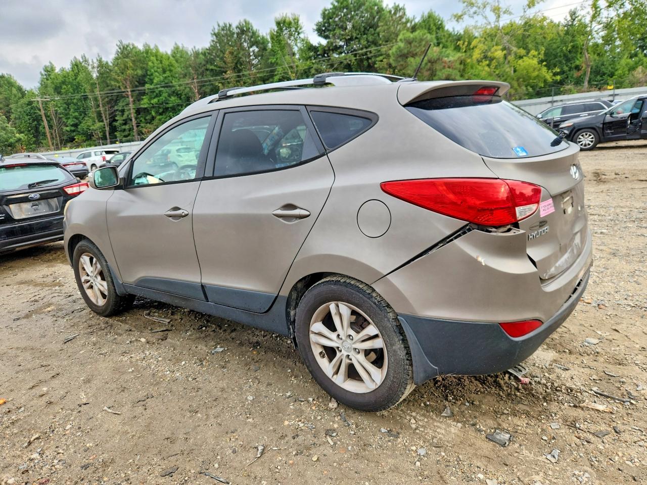 2012 Hyundai Tucson Gls Tan vin: KM8JU3AC1CU402850
