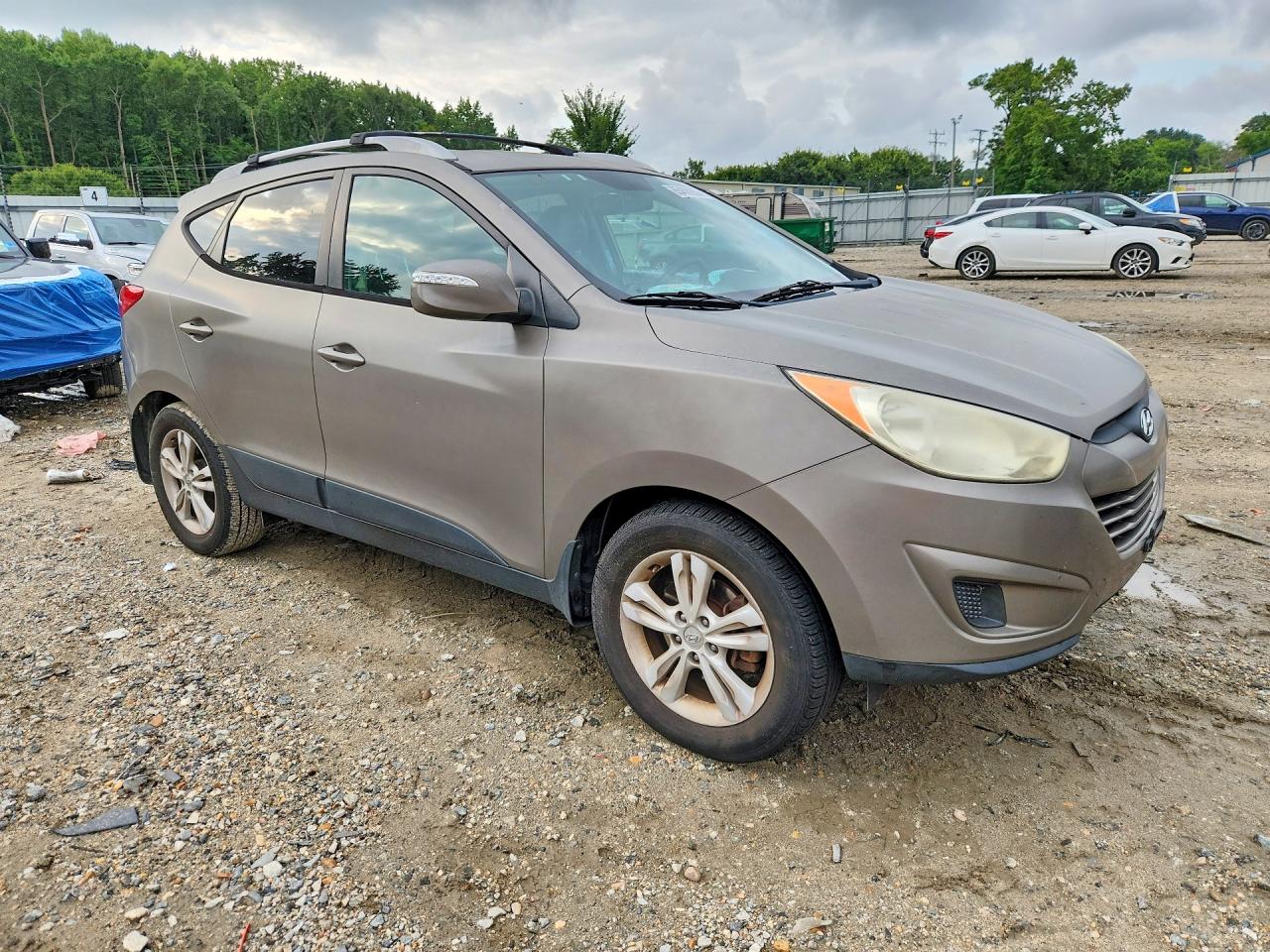 2012 Hyundai Tucson Gls Tan vin: KM8JU3AC1CU402850