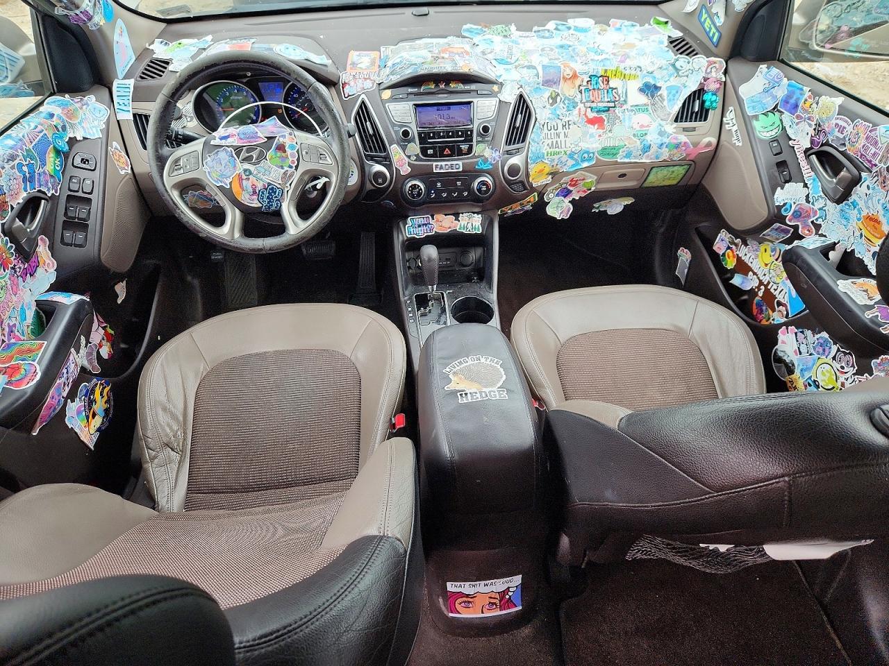 2012 Hyundai Tucson Gls Tan vin: KM8JU3AC1CU402850