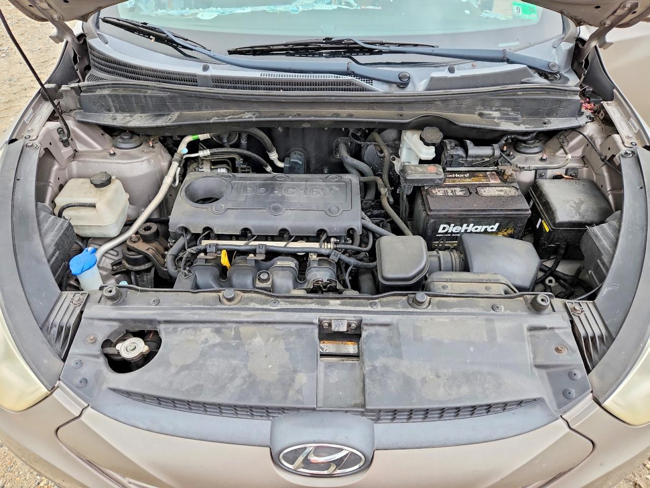 2012 Hyundai Tucson Gls Tan vin: KM8JU3AC1CU402850
