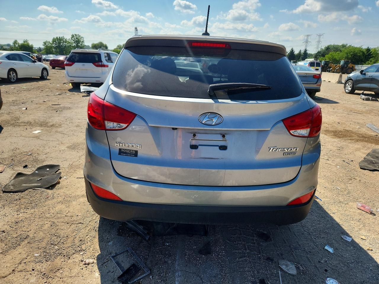 2012 Hyundai Tucson Limited Gray vin: KM8JU3AC1CU467469