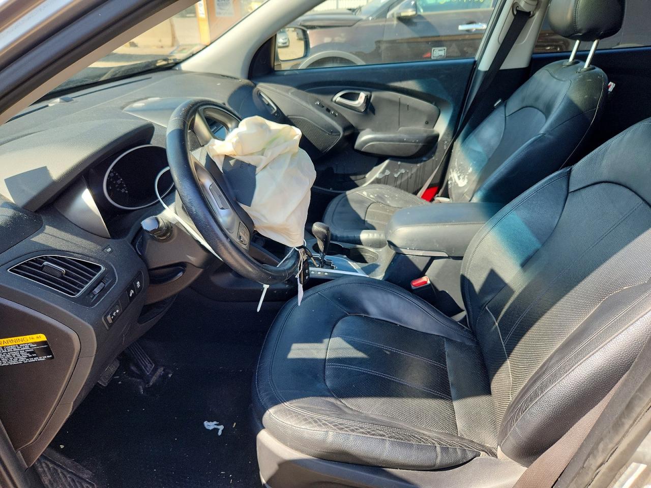 2012 Hyundai Tucson Limited Gray vin: KM8JU3AC1CU467469
