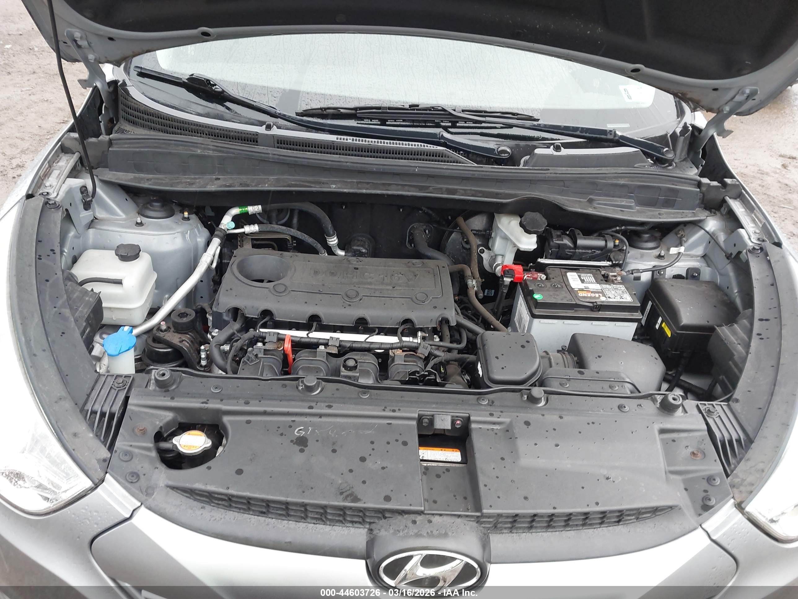 2012 Hyundai Tucson Gls Silver vin: KM8JU3AC1CU473210