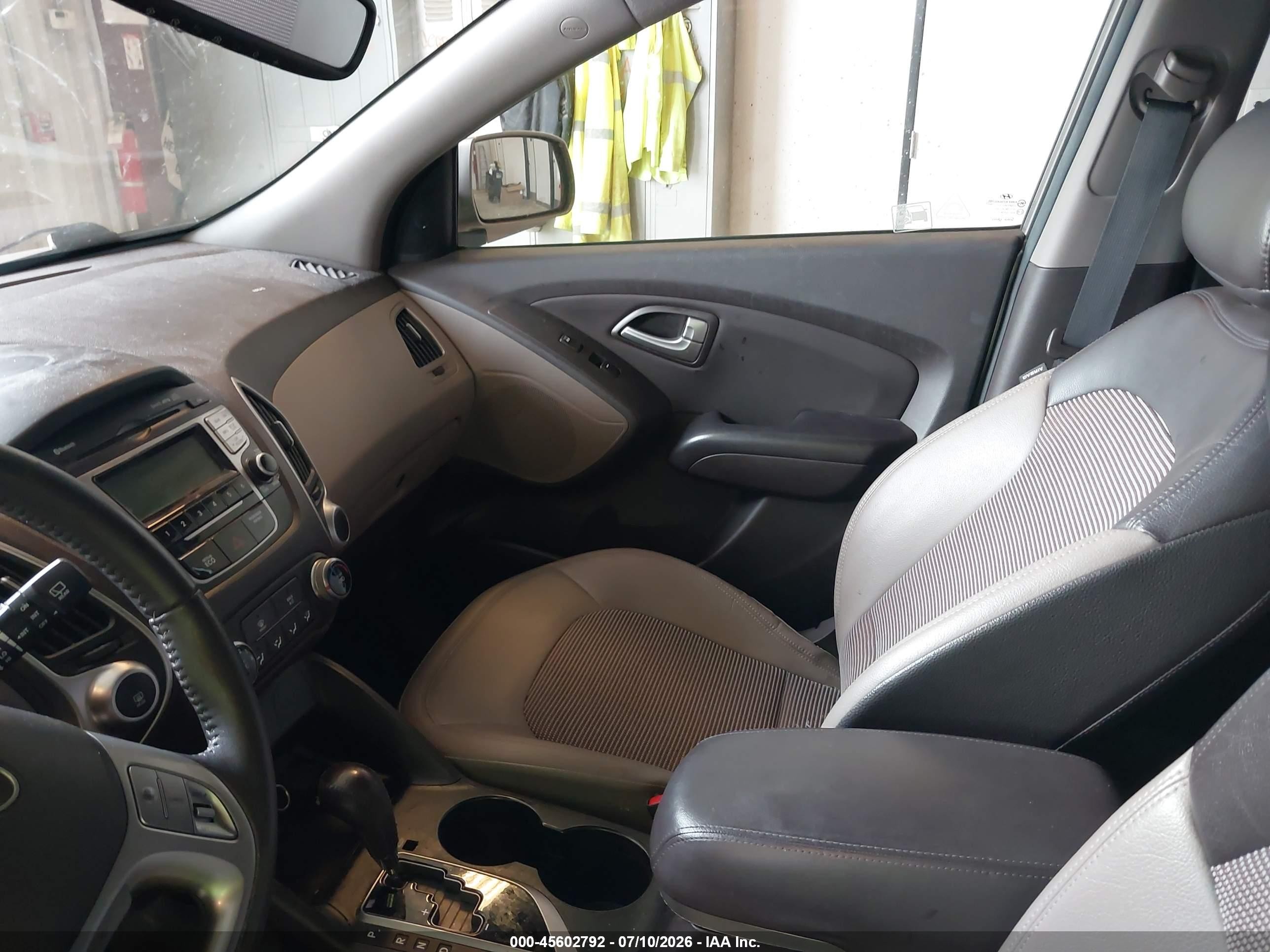 2012 Hyundai Tucson Gls Tan vin: KM8JU3AC1CU487222