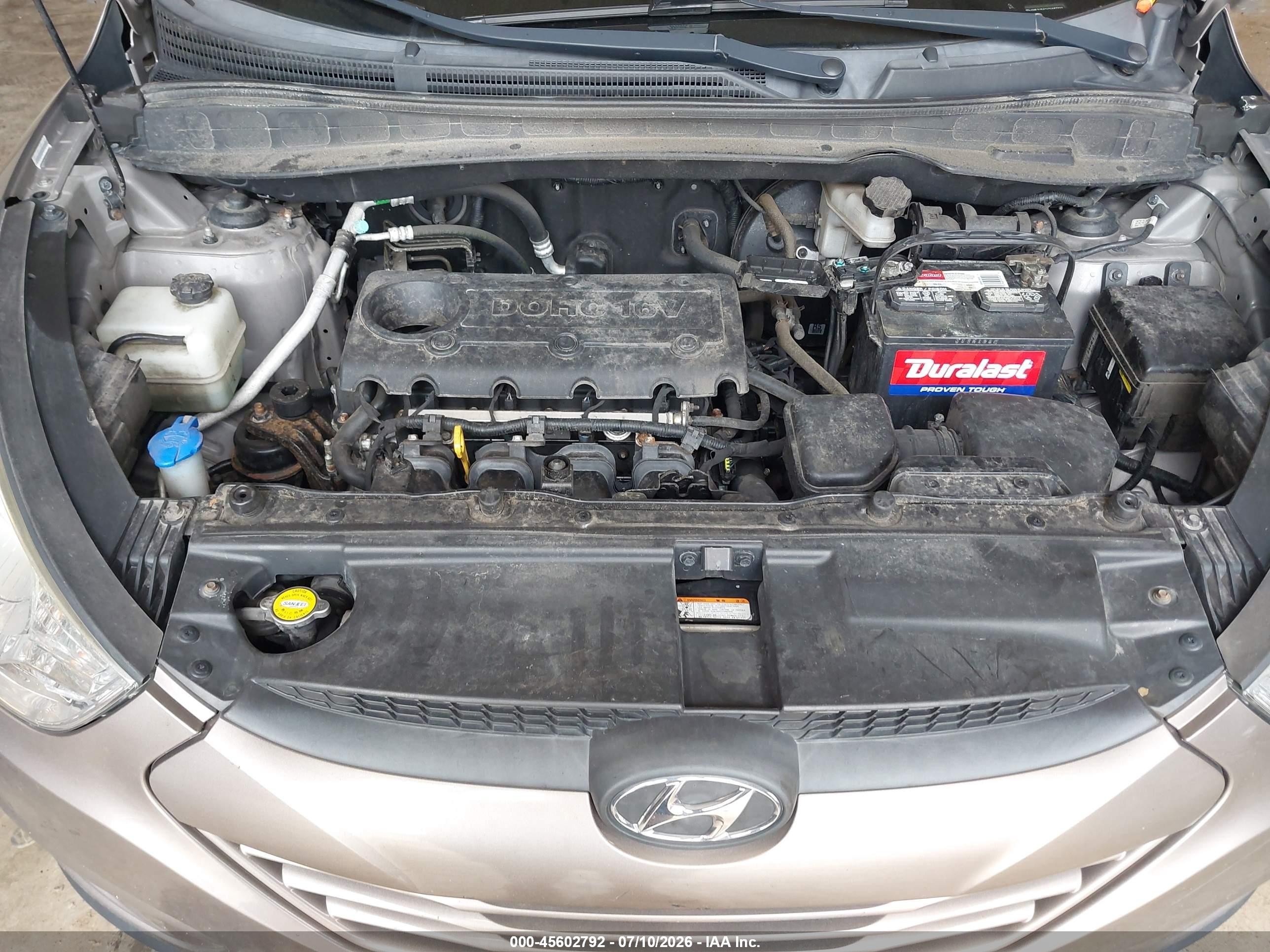 2012 Hyundai Tucson Gls Tan vin: KM8JU3AC1CU487222