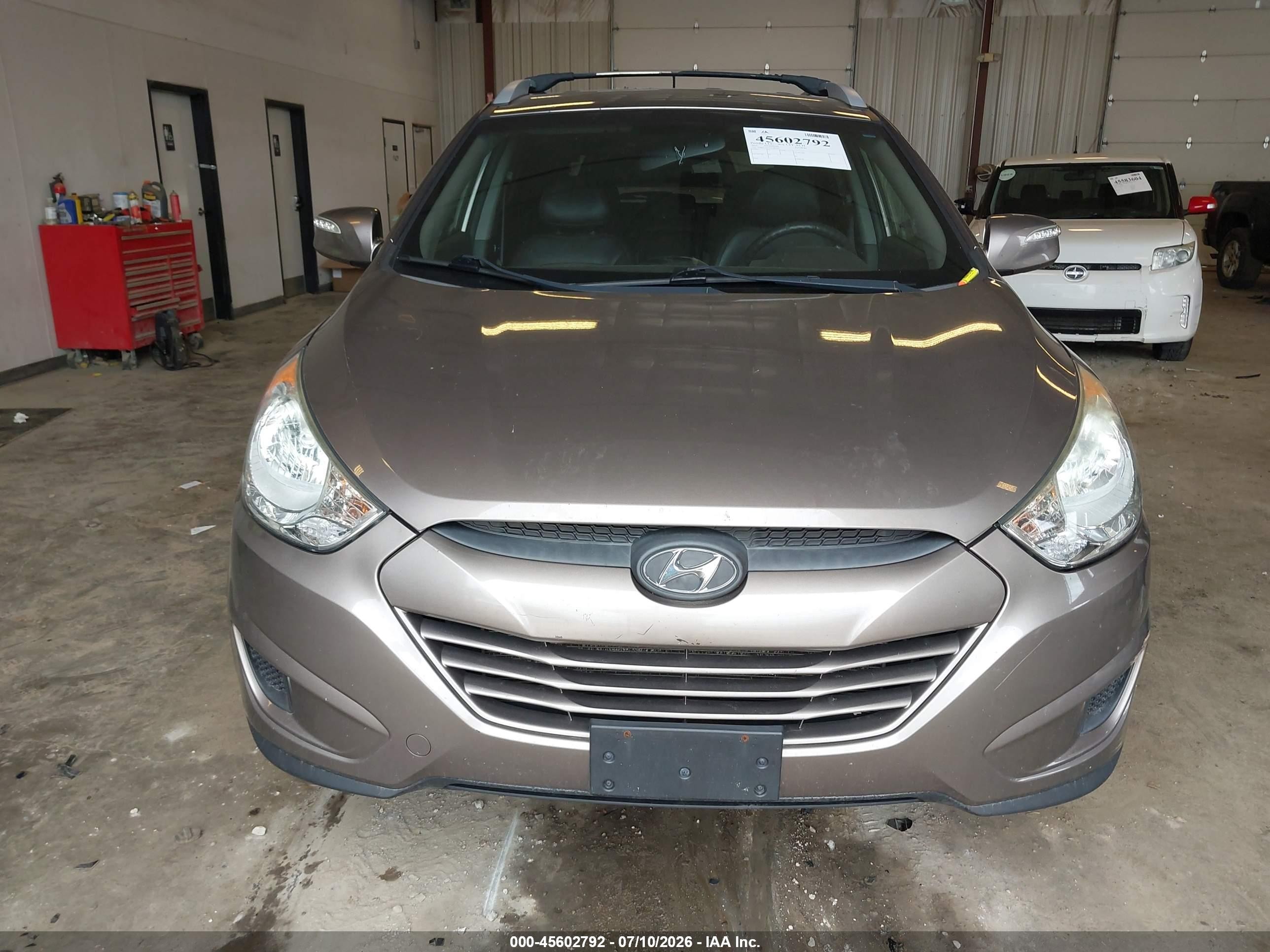 2012 Hyundai Tucson Gls Tan vin: KM8JU3AC1CU487222